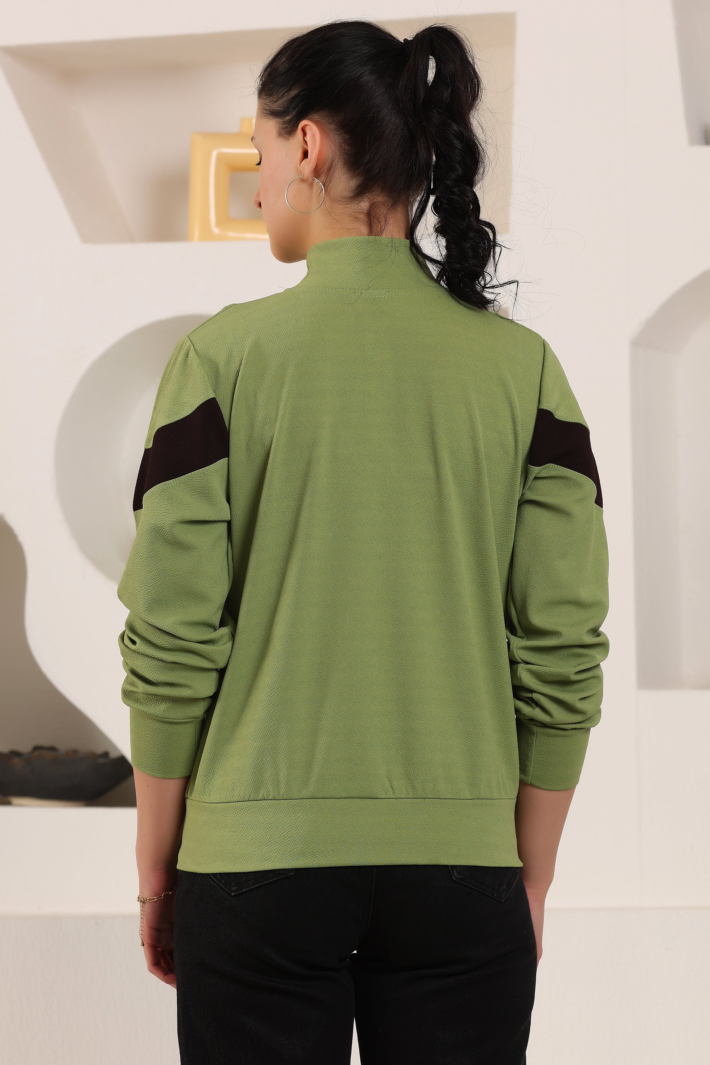 Women's Atheletic Gym Running Sports TrackJacket | Women Striped Sports Jacket | Full Zip Long Sleeve Shirts Hiking Outdoor Pockets | Athletic Jacket Sun Protection
