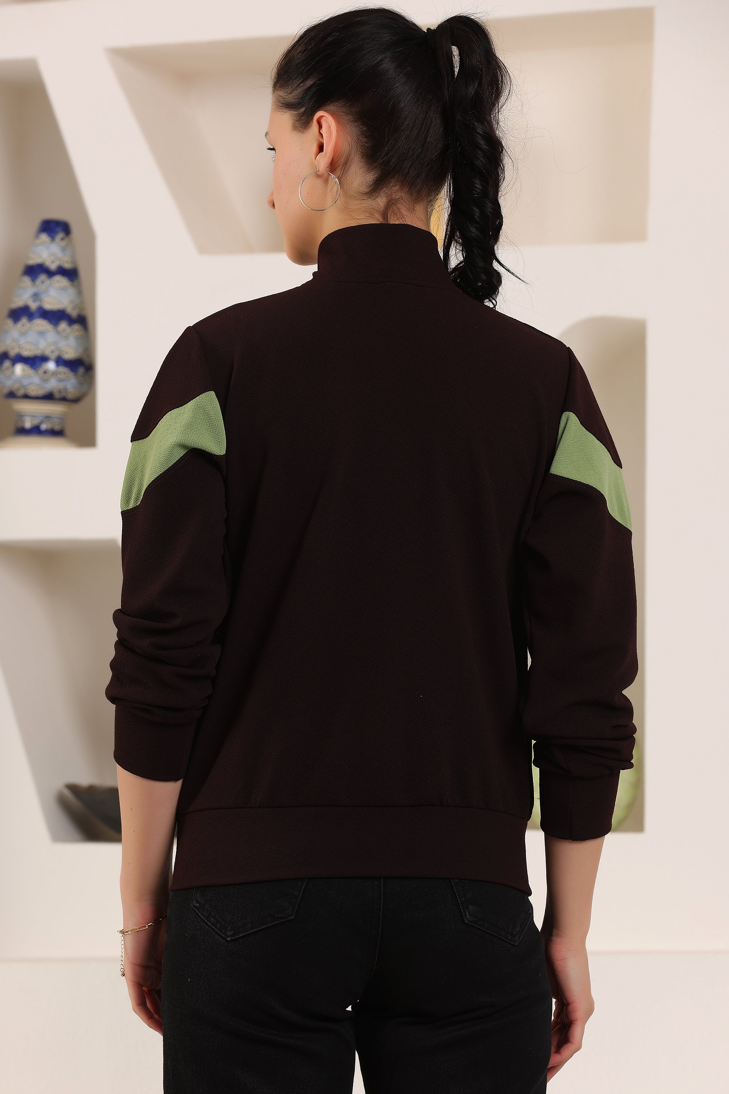 Women's Atheletic Gym Running Sports TrackJacket | Women Striped Sports Jacket | Full Zip Long Sleeve Shirts Hiking Outdoor Pockets | Athletic Jacket Sun Protection