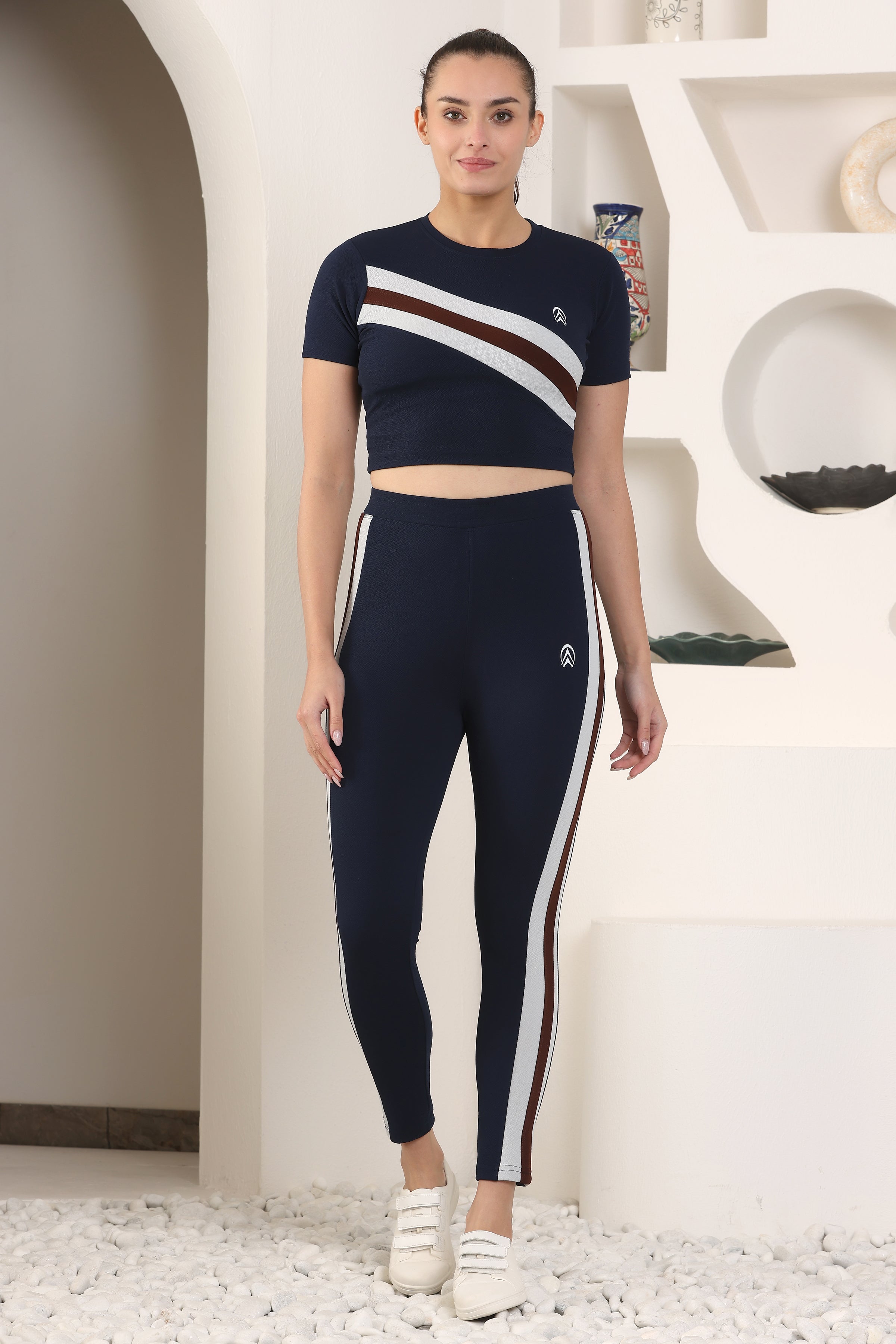 Women's Top & Bottom Set Gym Wear | Running Wear | Sports Running Suits For Girls/Women