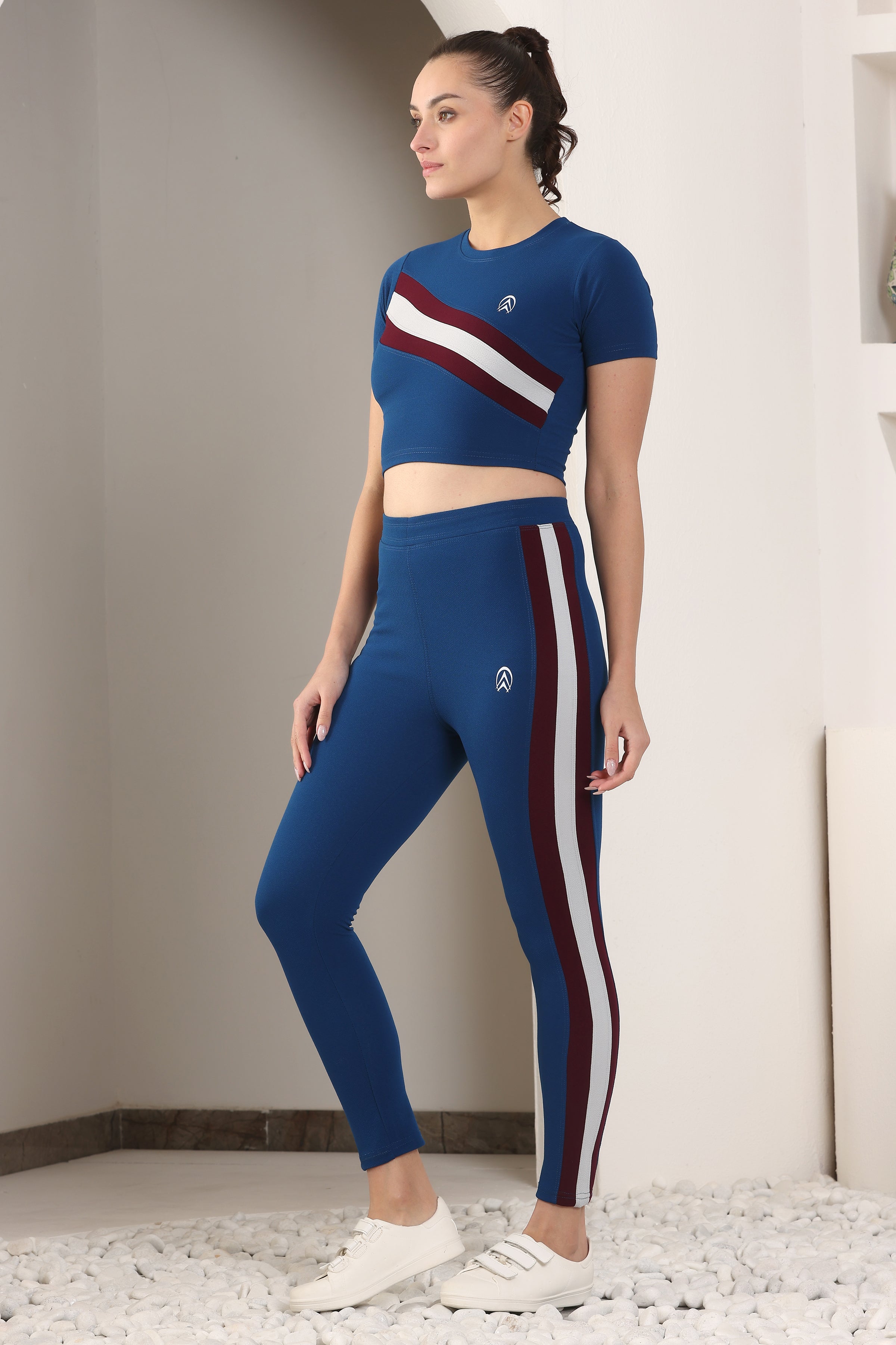 Women's Top & Bottom Set Gym Wear | Running Wear | Sports Running Suits For Girls/Women