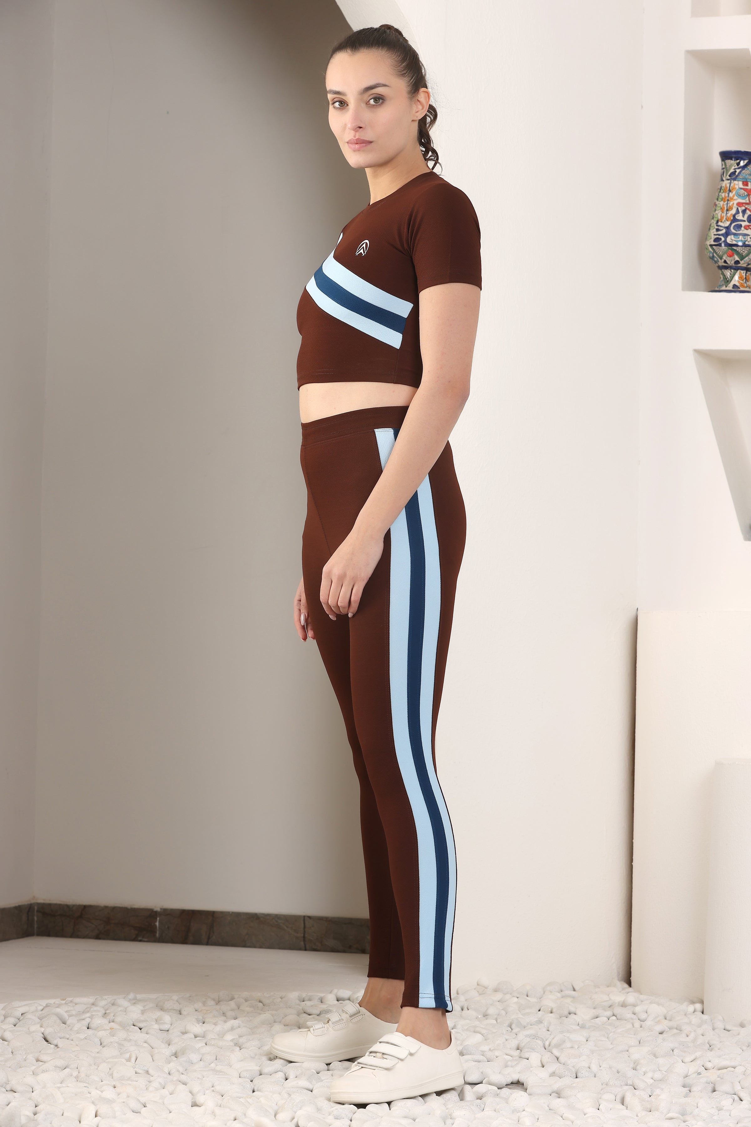 Women's Top & Bottom Set Gym Wear | Running Wear | Sports Running Suits For Girls/Women