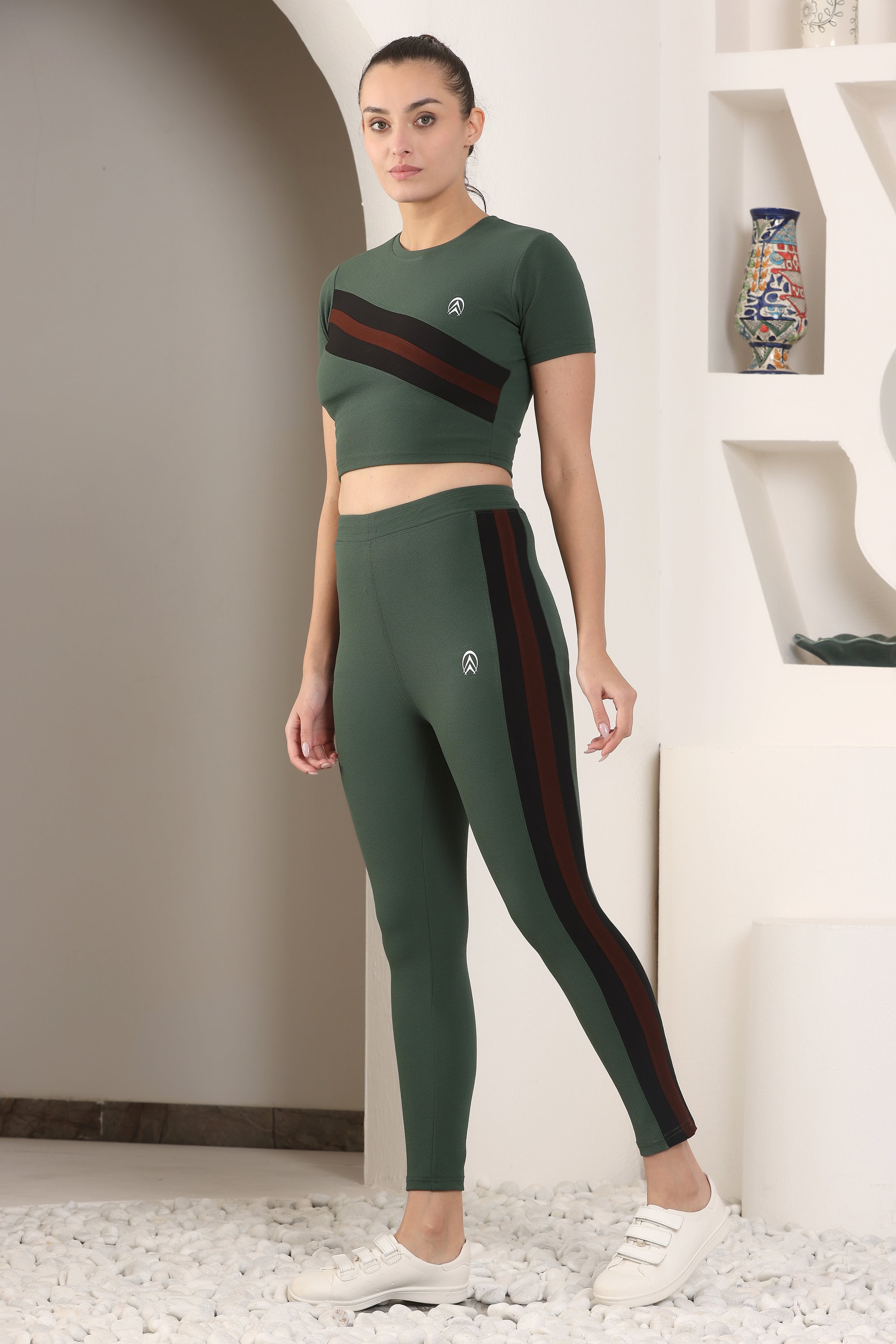 Women's Top & Bottom Set Gym Wear | Running Wear | Sports Running Suits For Girls/Women