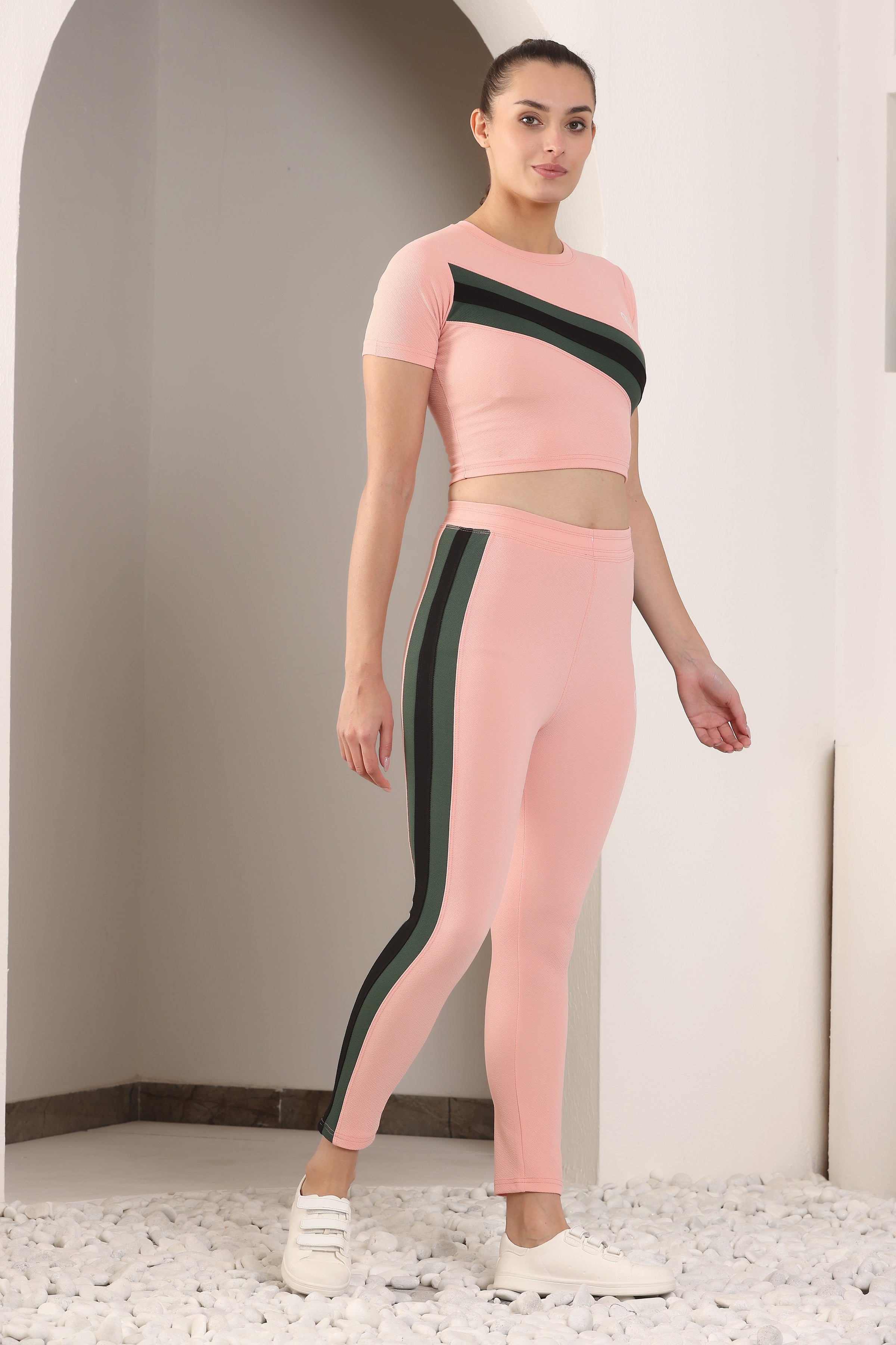 Women's Top & Bottom Set Gym Wear | Running Wear | Sports Running Suits For Girls/Women