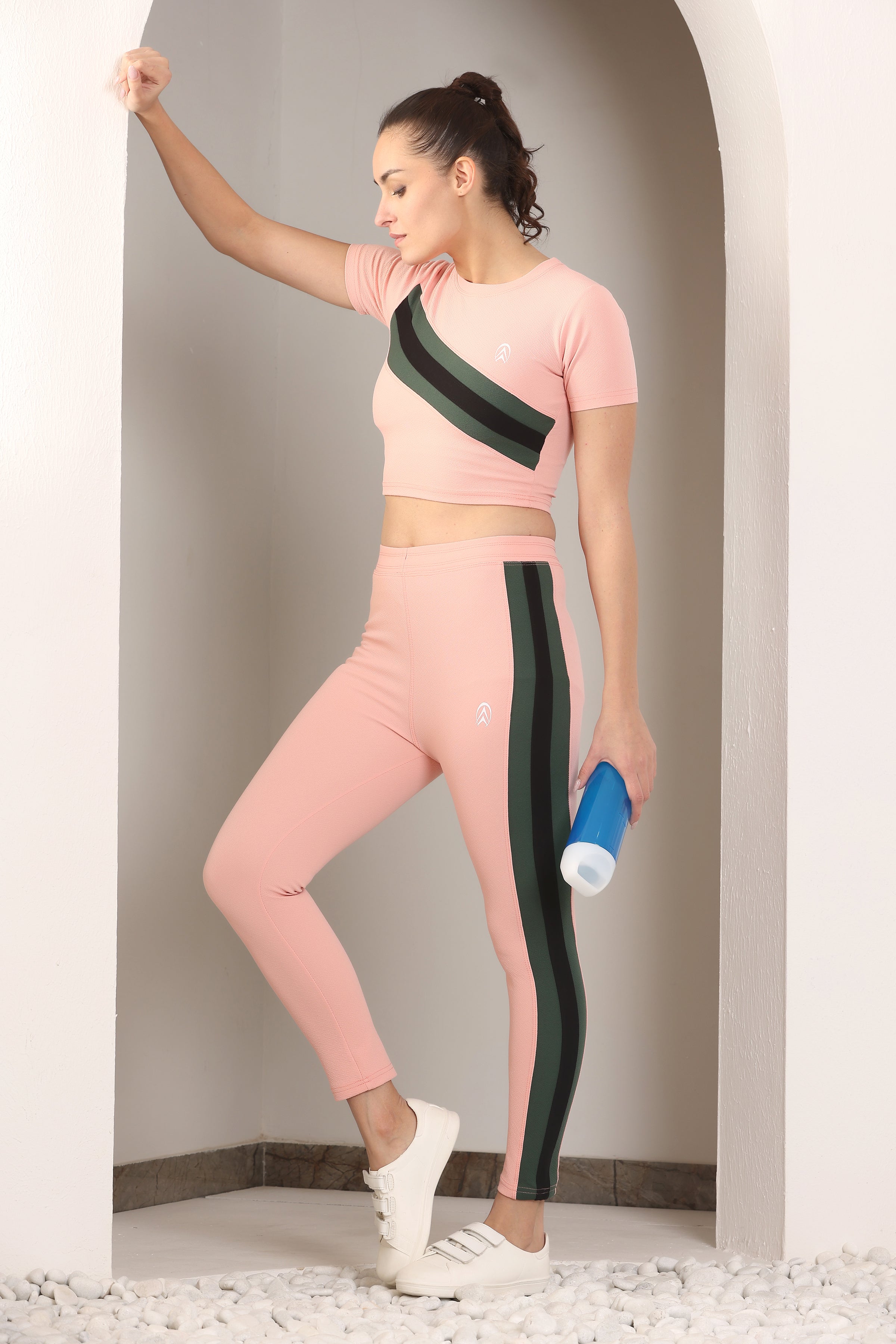Women's Top & Bottom Set Gym Wear | Running Wear | Sports Running Suits For Girls/Women