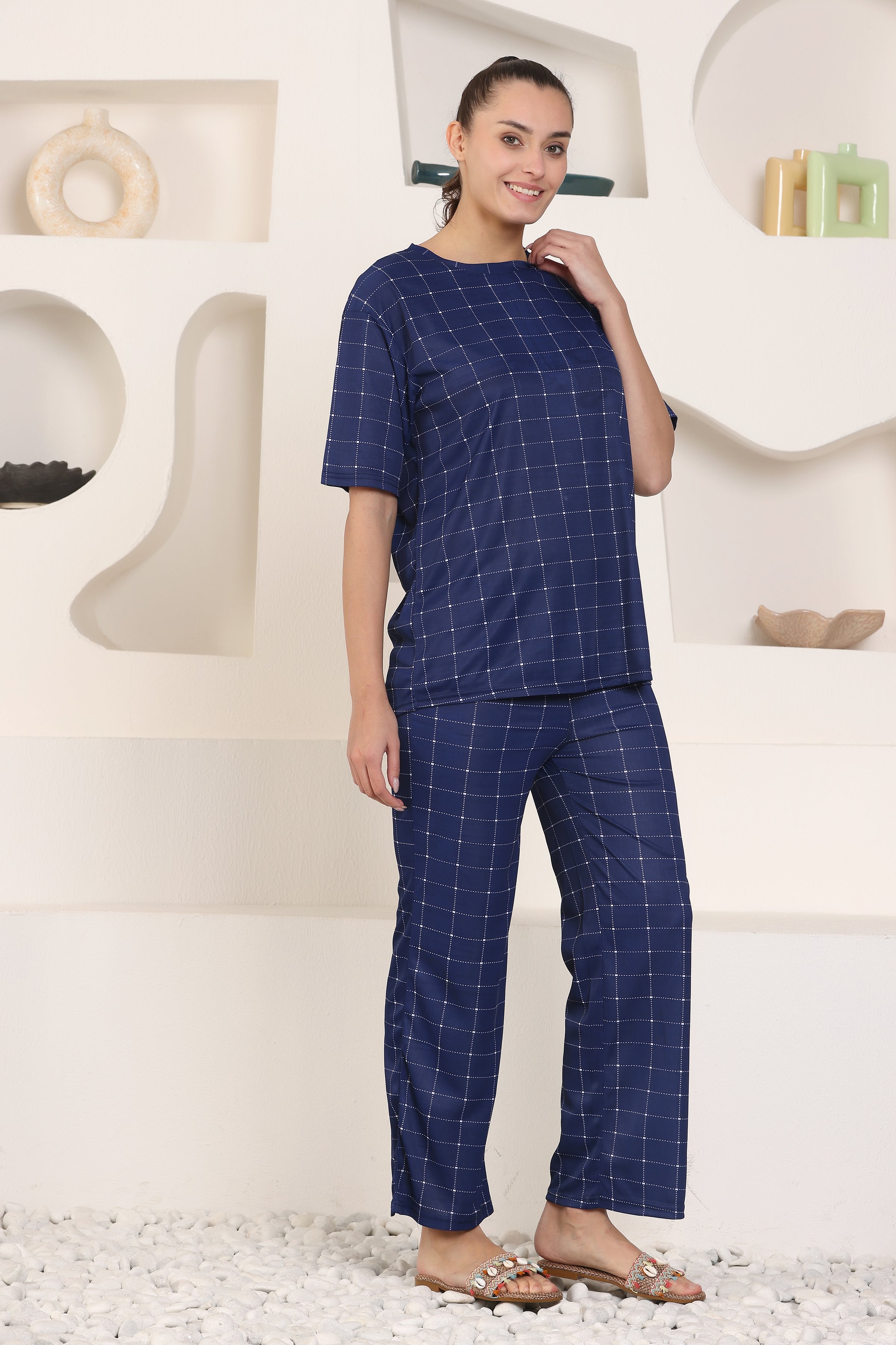 Women's Printed Nightsuit for Women | Soft and Stylish Pyjama Set for Comfortable Nights | Premium Sleepwear Set for Women and Girls