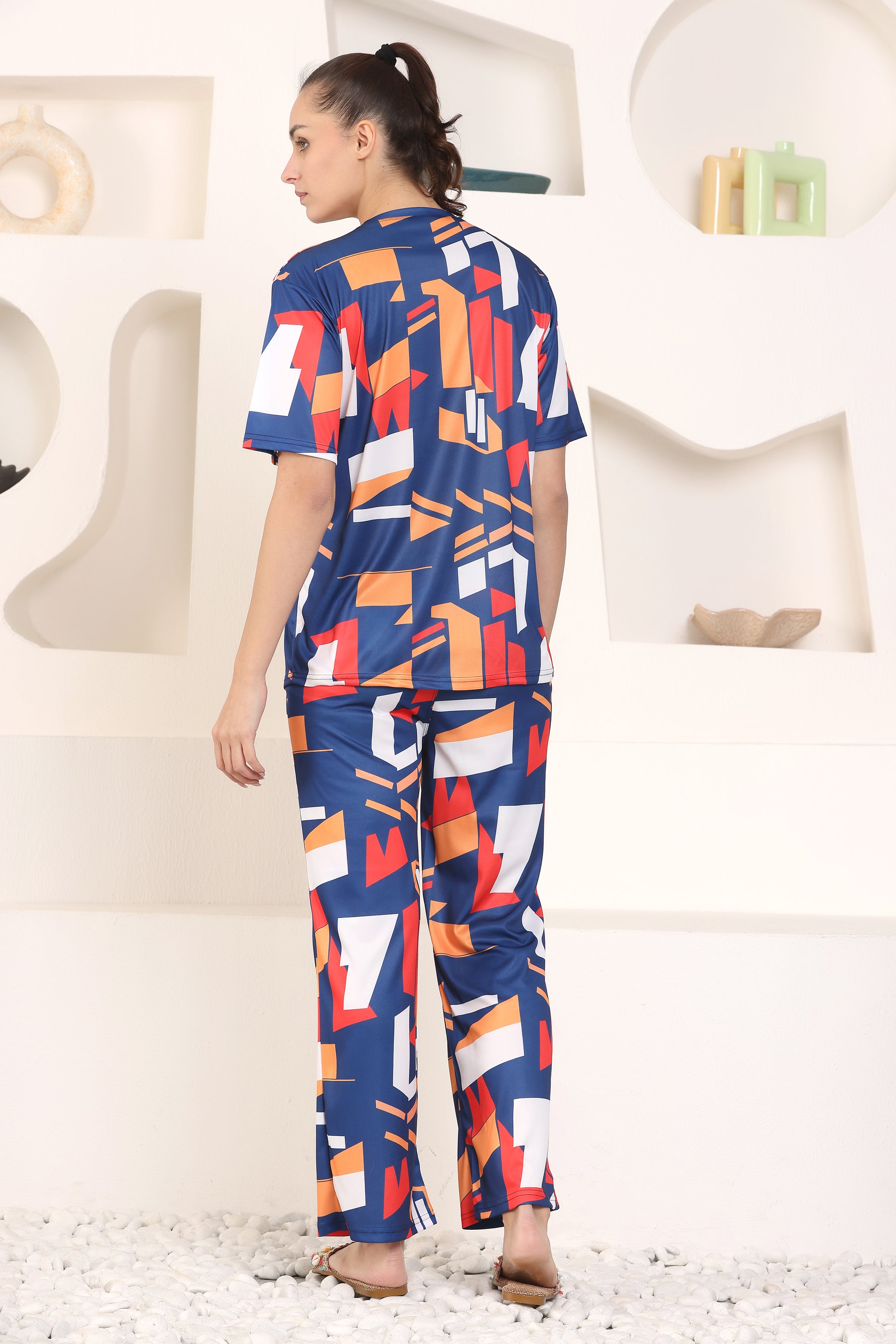 Women's Printed Nightsuit for Women | Soft and Stylish Pyjama Set for Comfortable Nights | Premium Sleepwear Set for Women and Girls