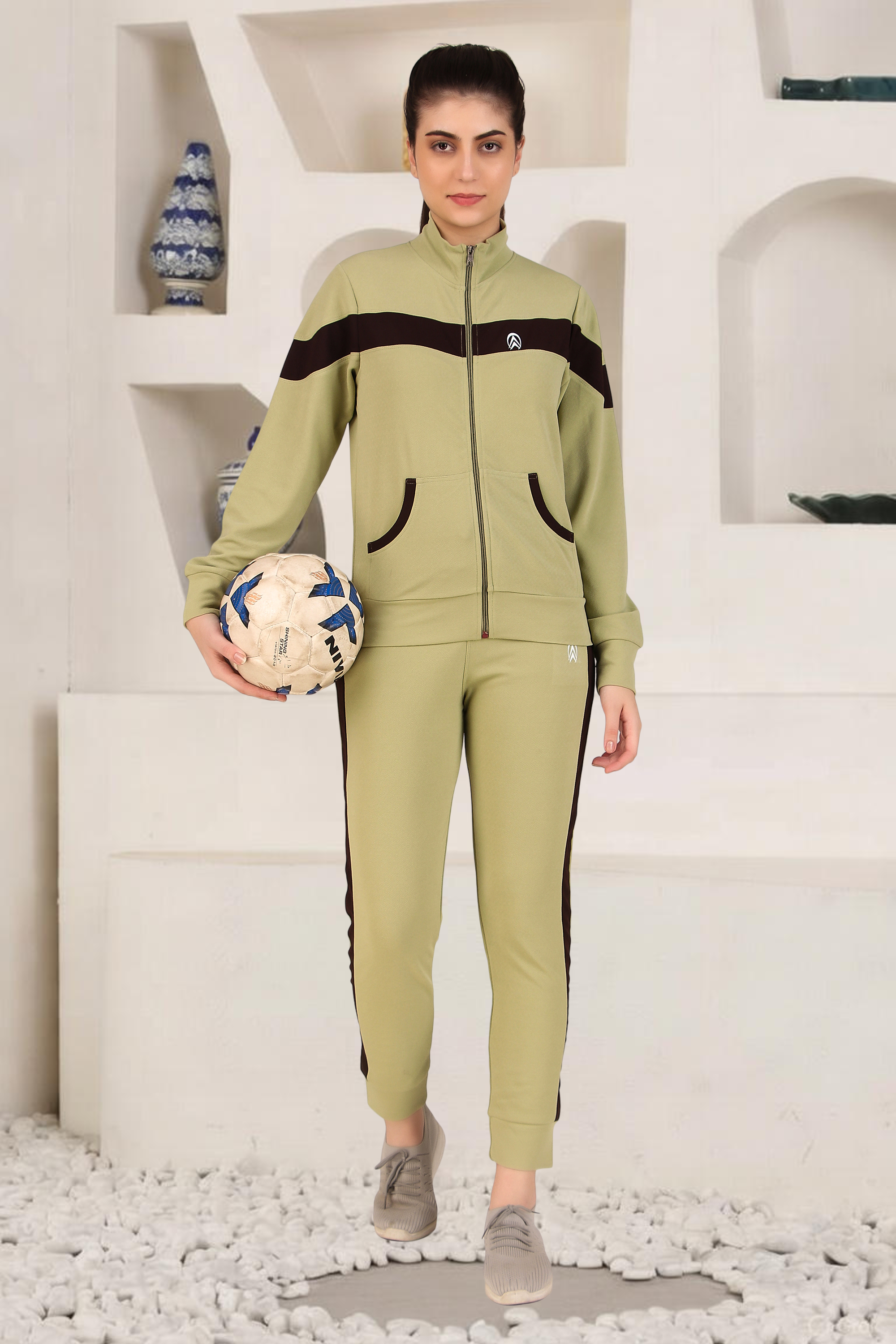 Women's Athletics Gym Running Sports Track Suit | Regular Casual Fit | Track Suit for Girls & Women