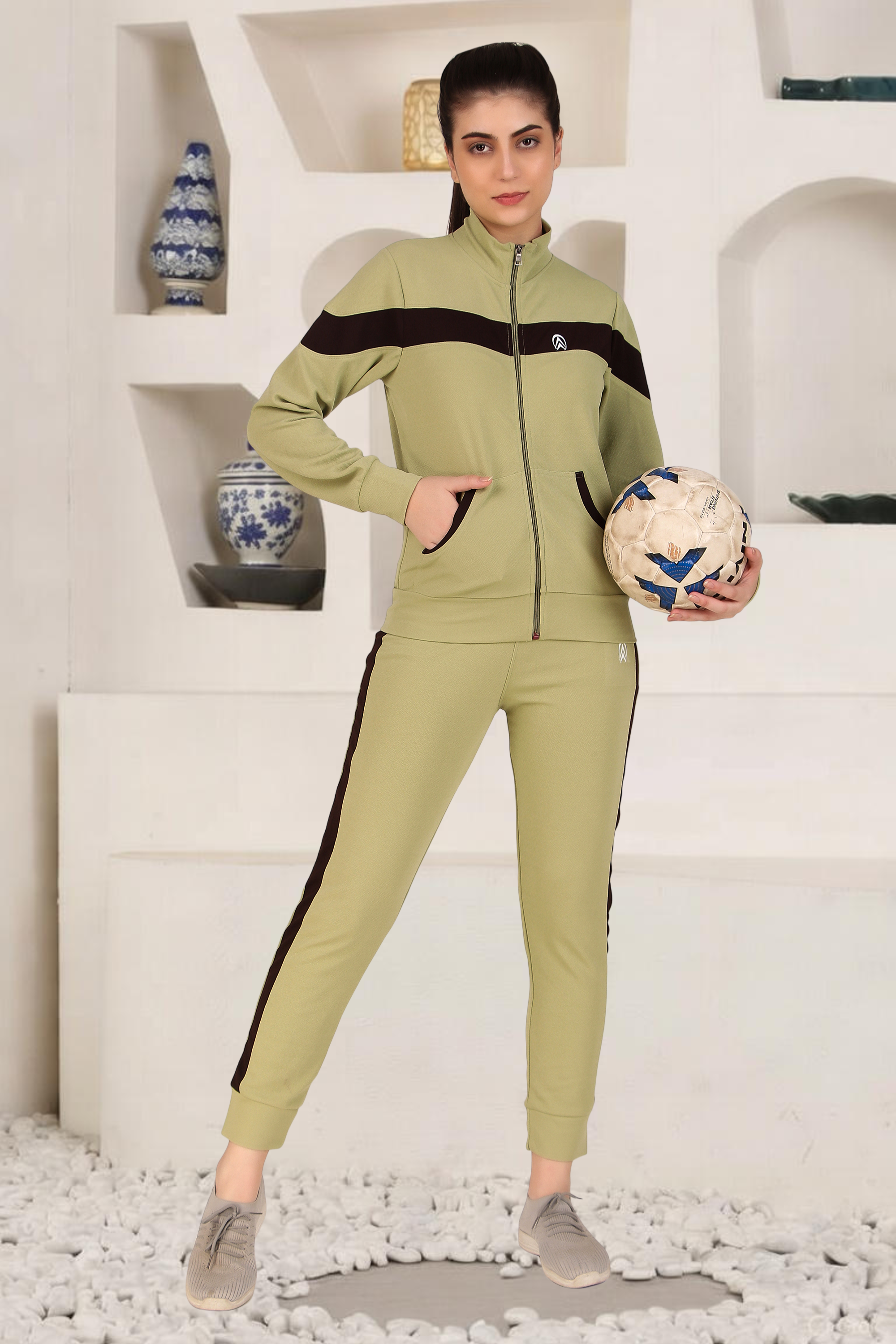 Women's Athletics Gym Running Sports Track Suit | Regular Casual Fit | Track Suit for Girls & Women