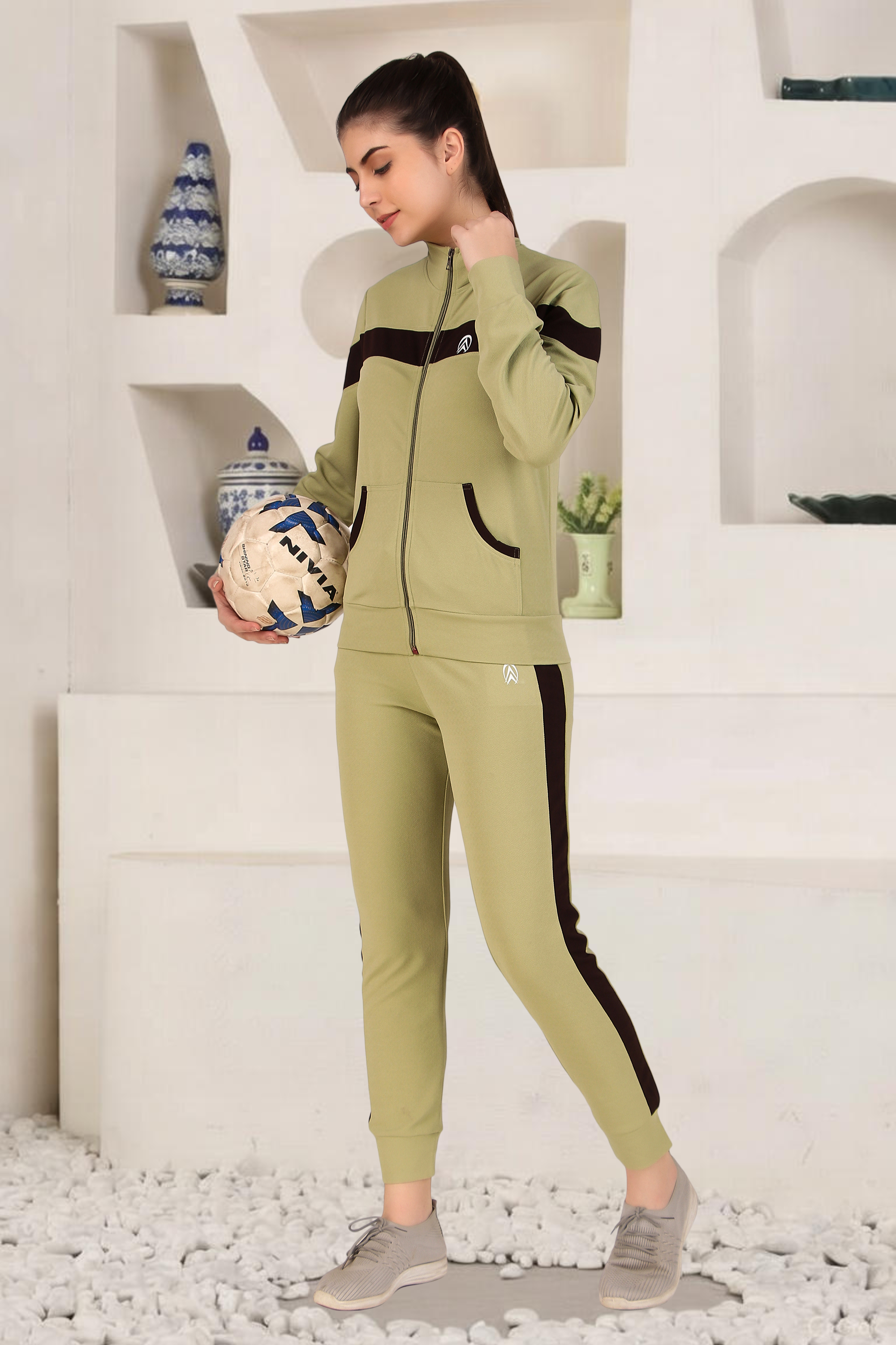 Women's Athletics Gym Running Sports Track Suit | Regular Casual Fit | Track Suit for Girls & Women