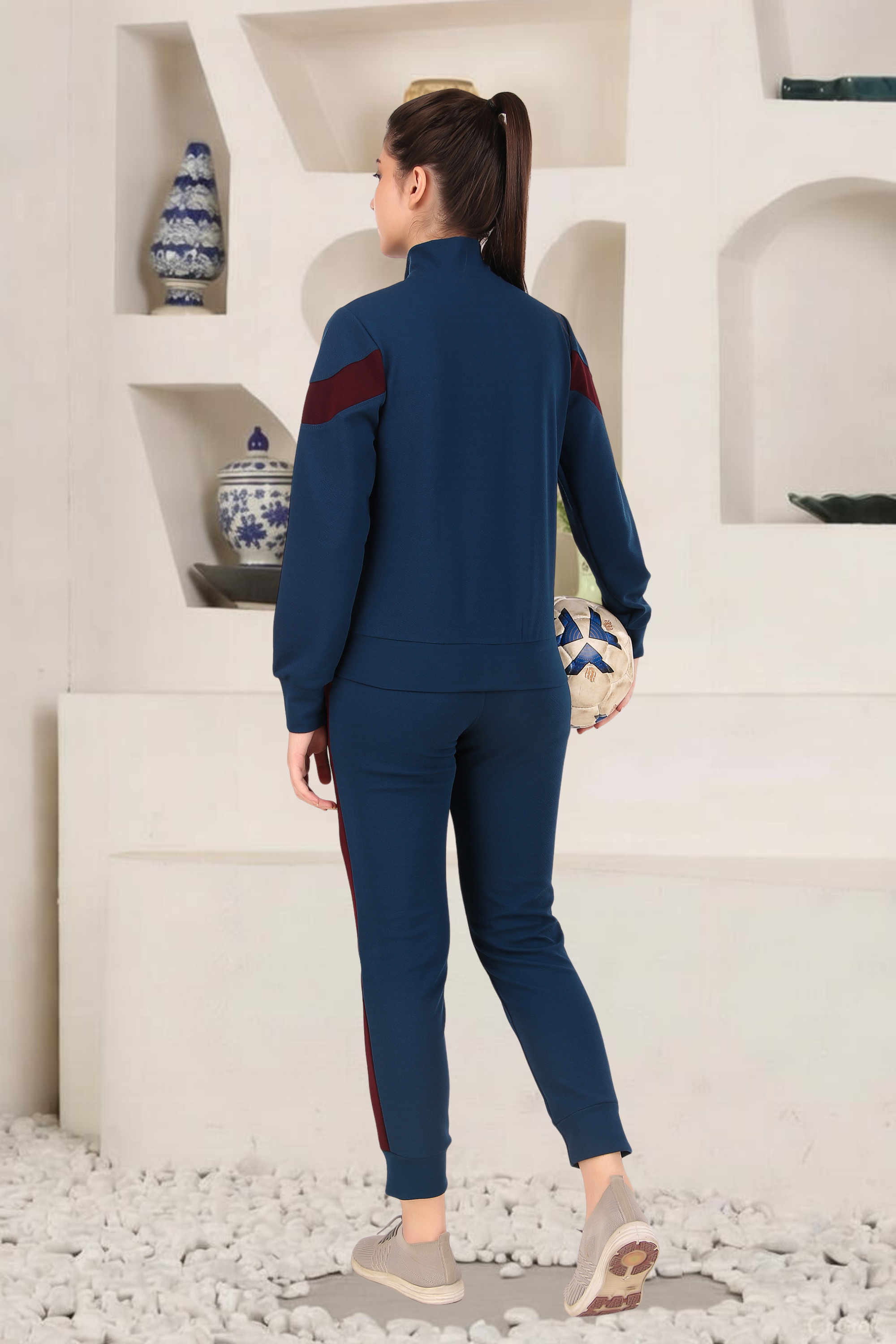 Women's Athletics Gym Running Sports Track Suit | Regular Casual Fit | Track Suit for Girls & Women