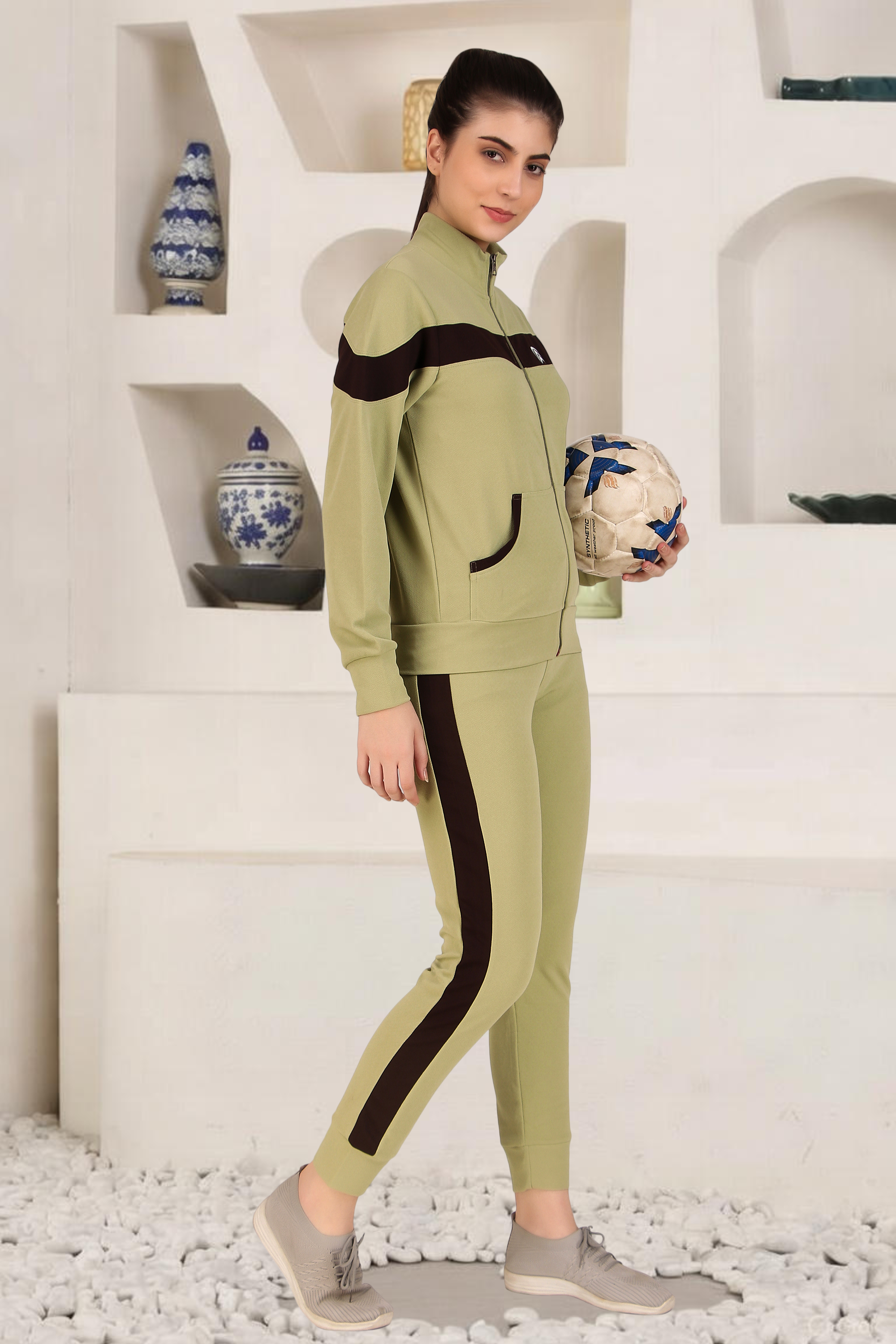 Women's Athletics Gym Running Sports Track Suit | Regular Casual Fit | Track Suit for Girls & Women