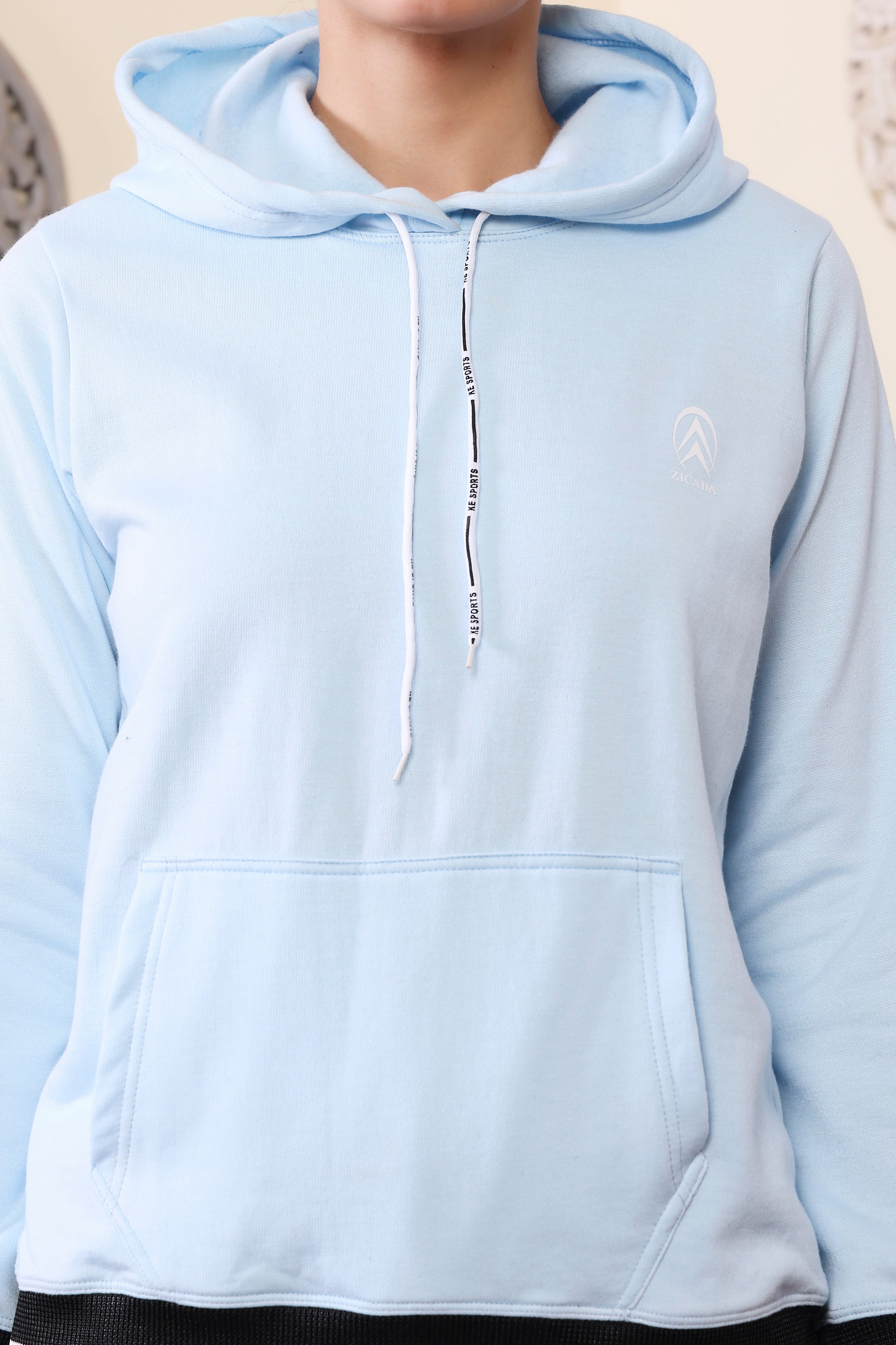 Women's Winter Tracksuit Set – Fleece-Lined, Windproof Jacket and Pants with Pockets | Warm Cotton Printed Co-ord for Running, Gym, or Casual Wear
