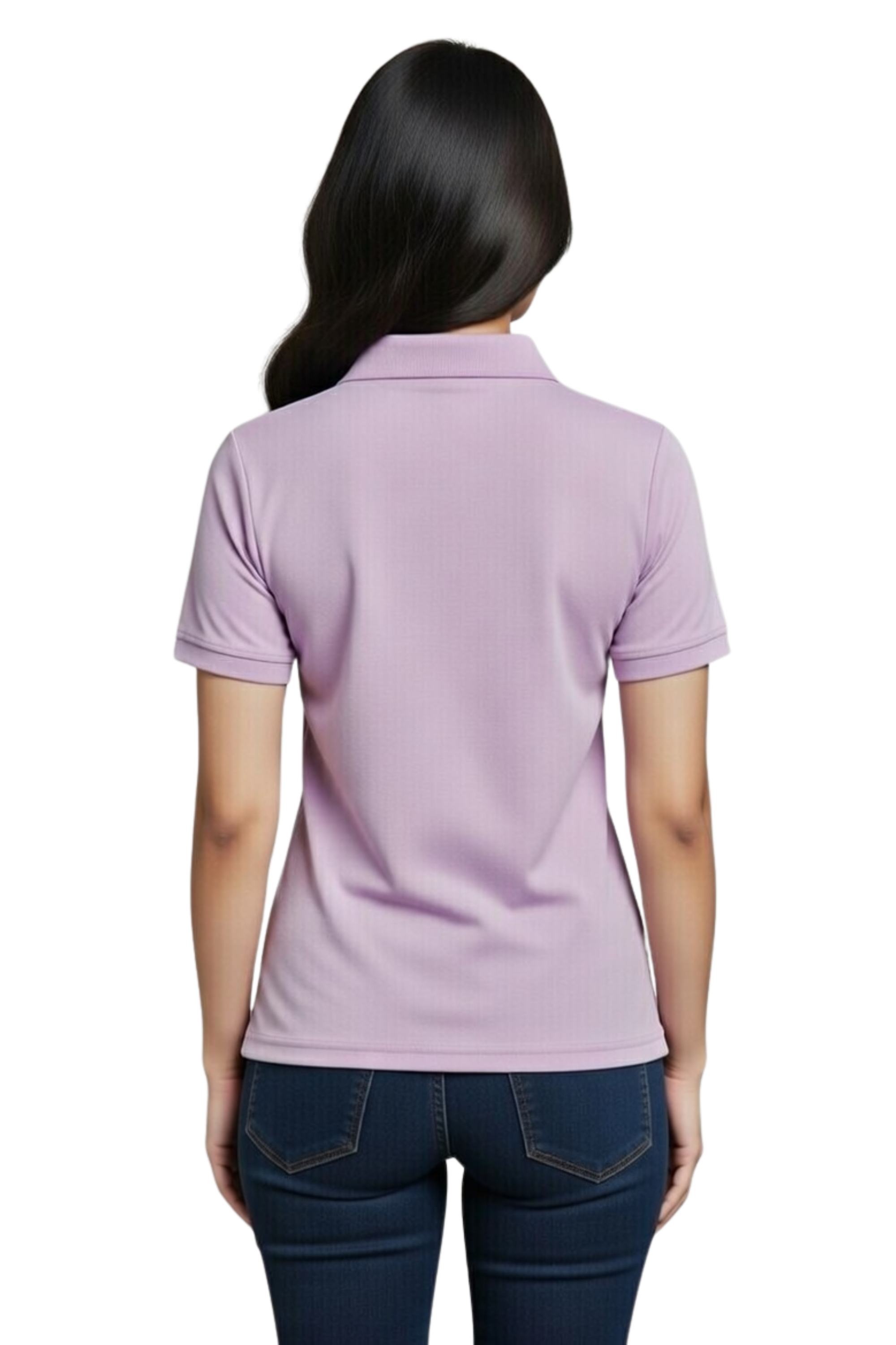 Women’s Short Sleeve Polo T-Shirt | Casual Cotton Blend Collared Tee