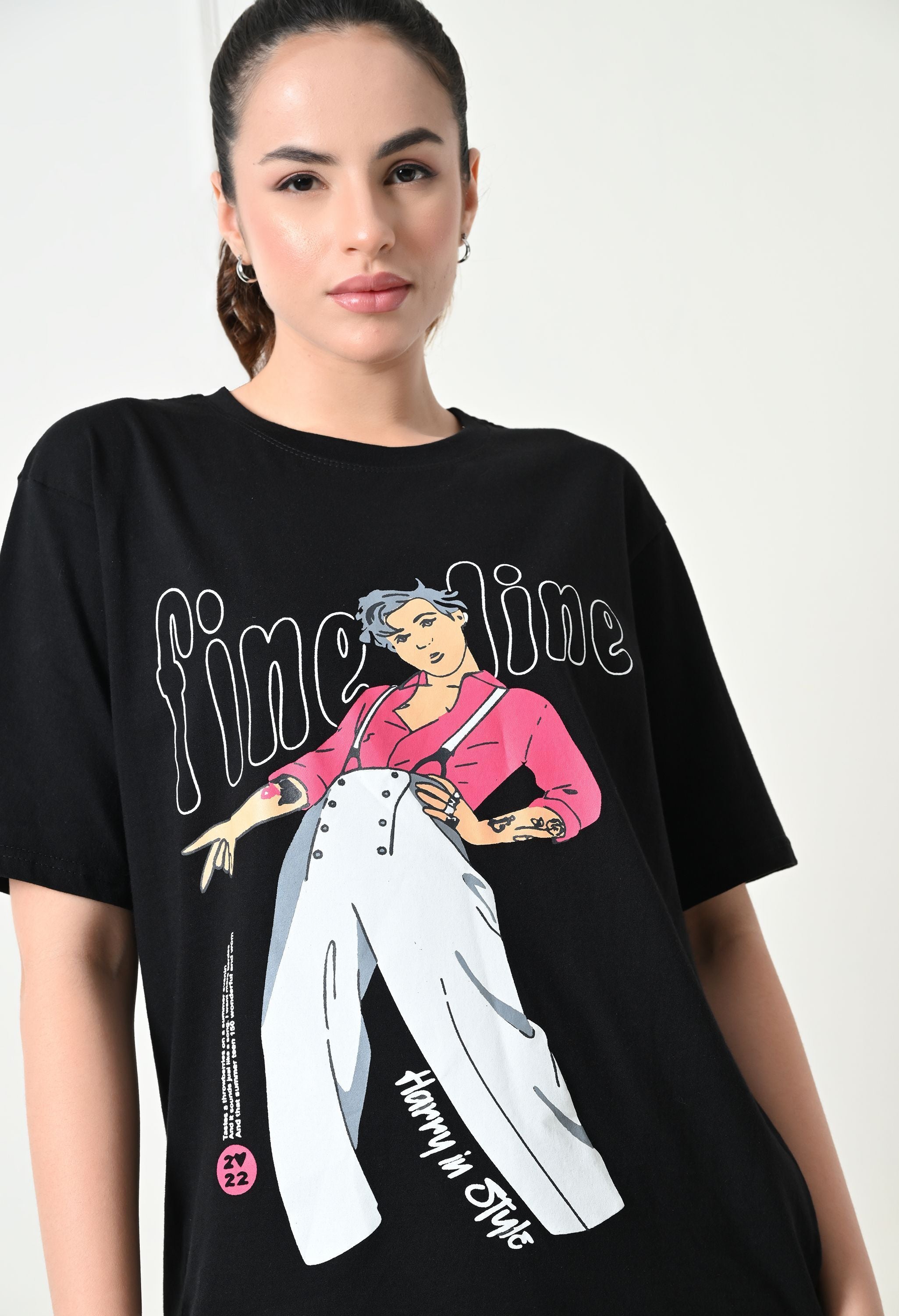 Women’s Graphic Printed T-Shirt – Soft Cotton Blend Tee for Everyday Style