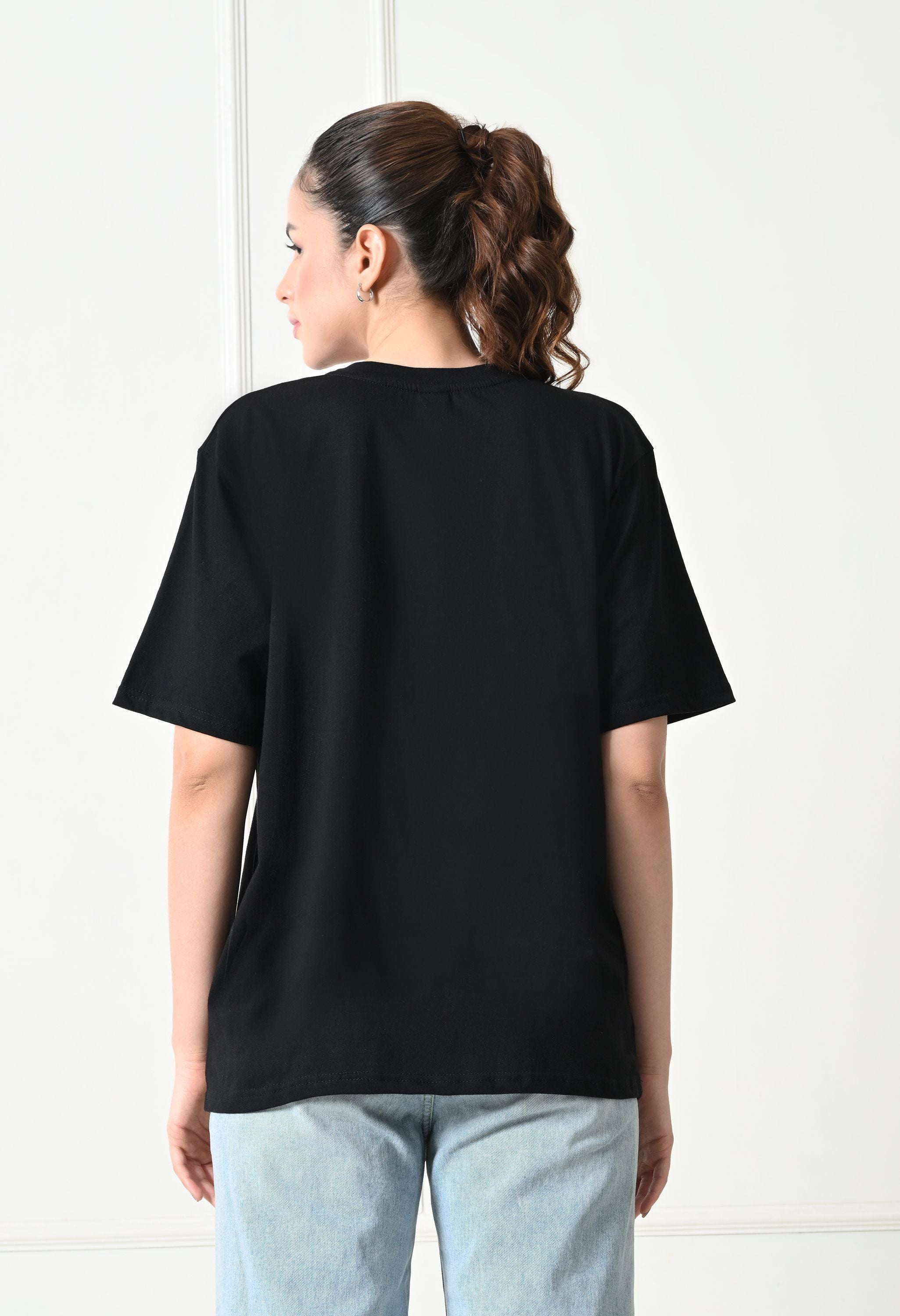 Women’s Graphic Printed T-Shirt – Soft Cotton Blend Tee for Everyday Style