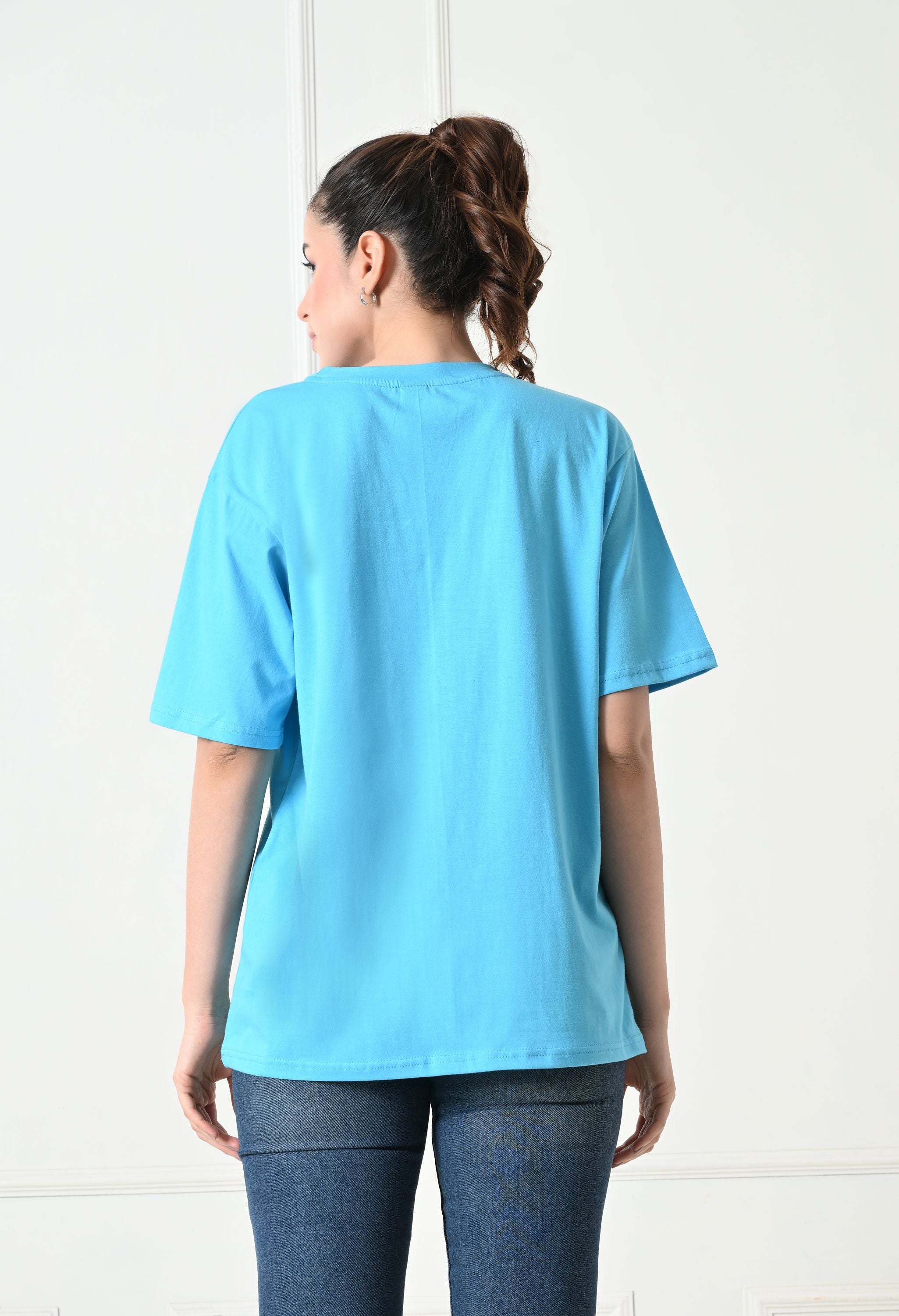 Women’s Graphic Printed T-Shirt – Soft Cotton Blend Tee for Everyday Style