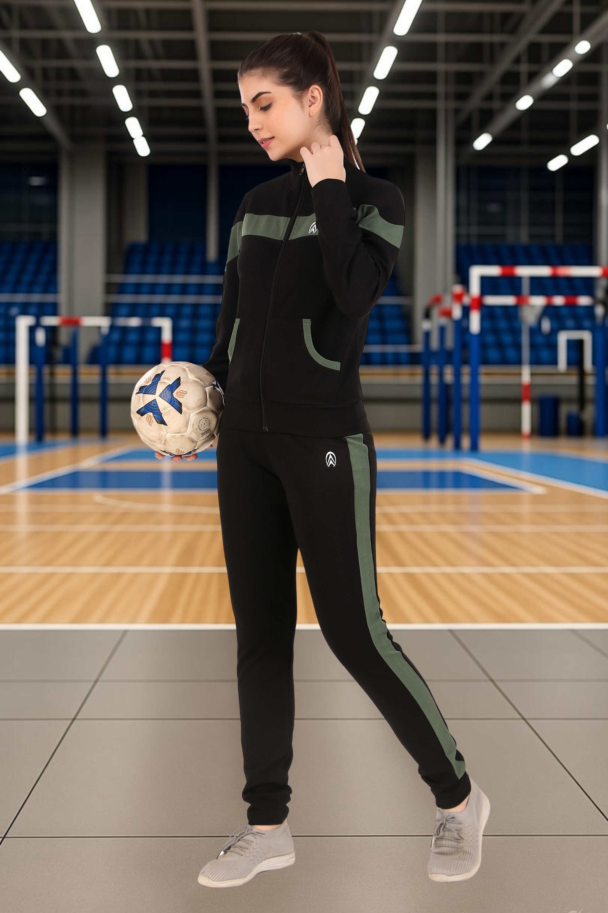 Women's Athletics Gym Running Sports Track Suit | Regular Casual Fit | Track Suit for Girls & Women
