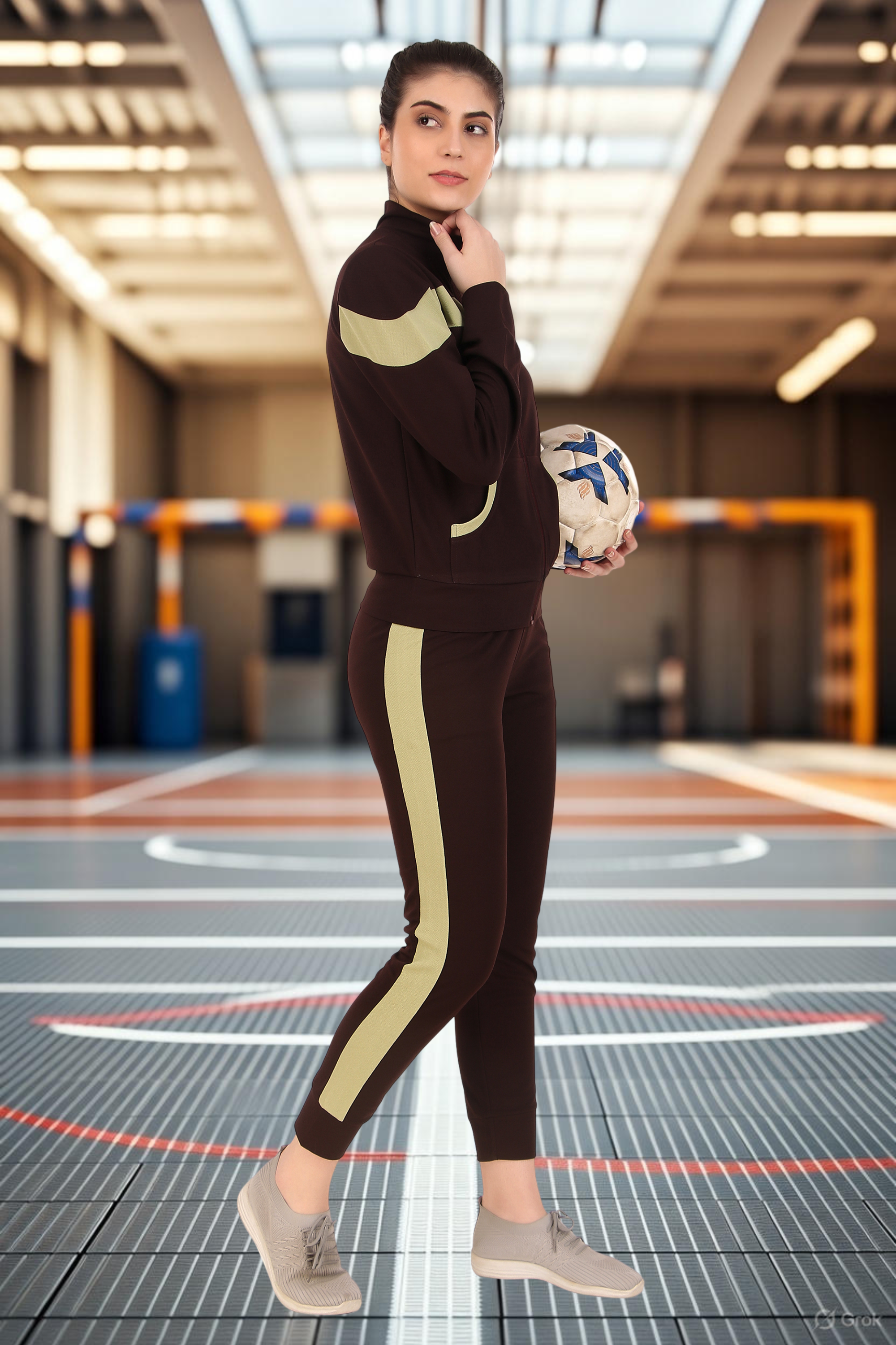 Women's Athletics Gym Running Sports Track Suit | Regular Casual Fit | Track Suit for Girls & Women