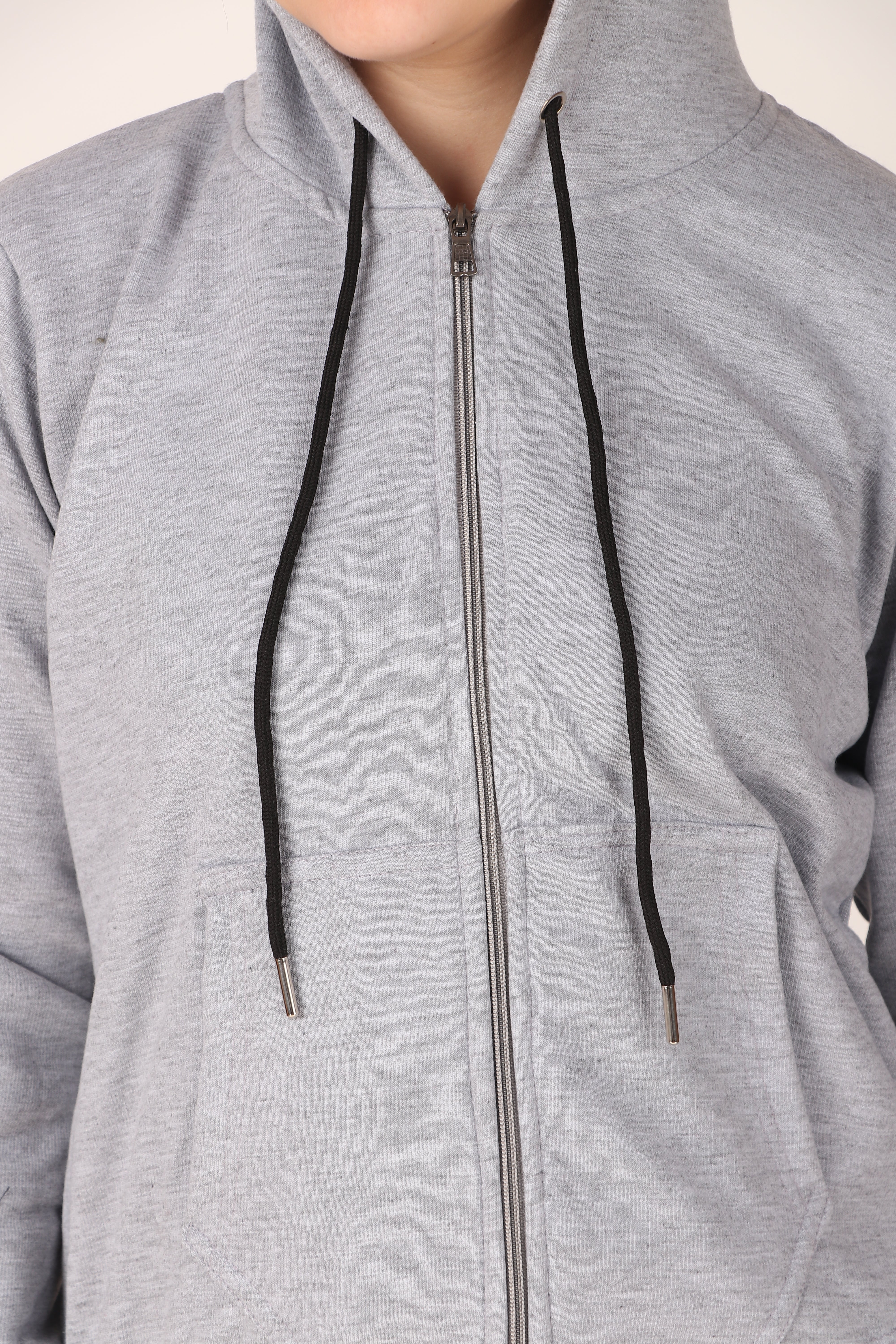 Women's Zip-Up Hoodie Full Zip Cotton Blend Hoodie with Pockets, Long Sleeve