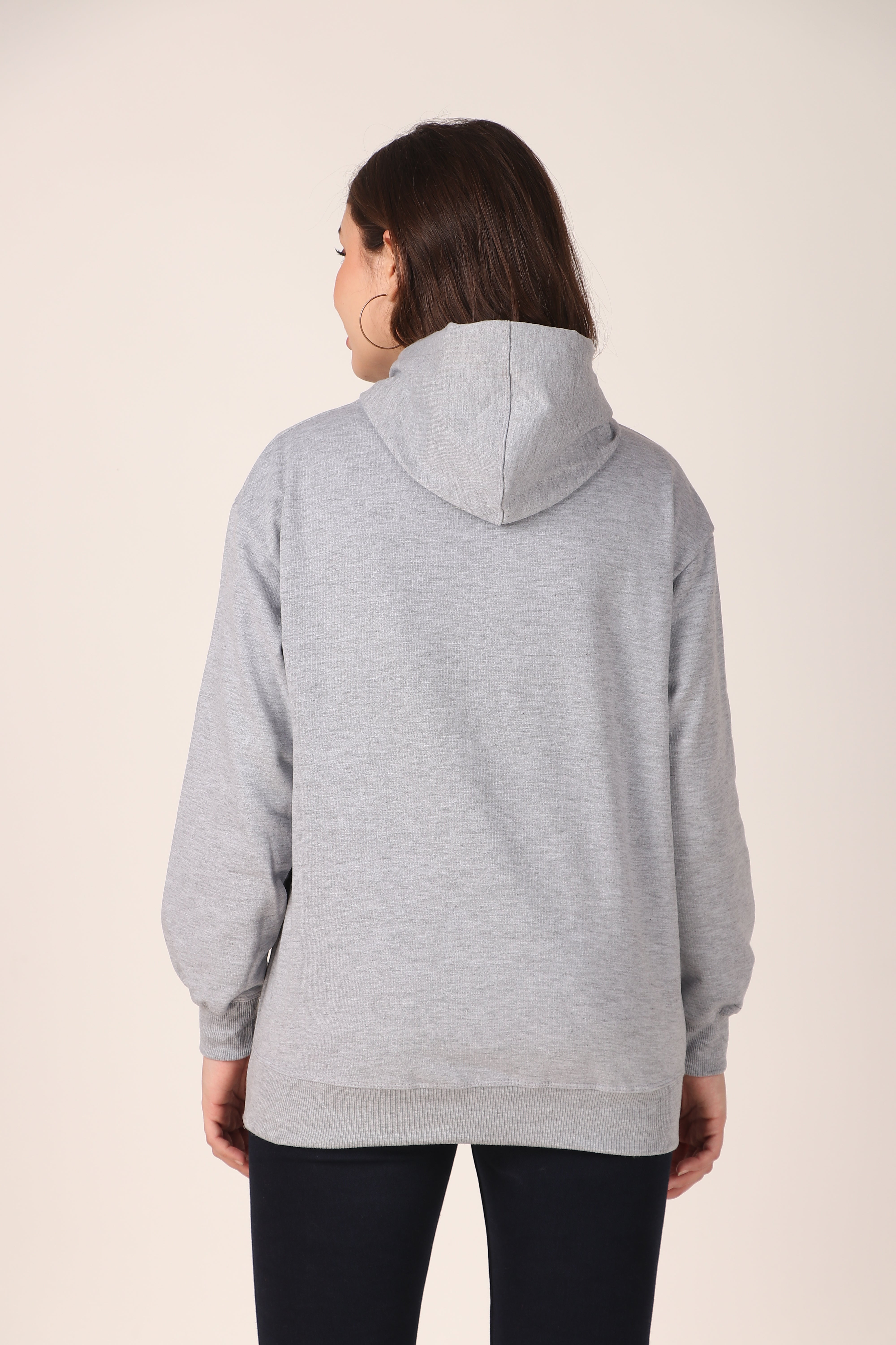 Women's Hoodie Pullover Cotton Blend Hoodie with Hood and Pocket, Casual