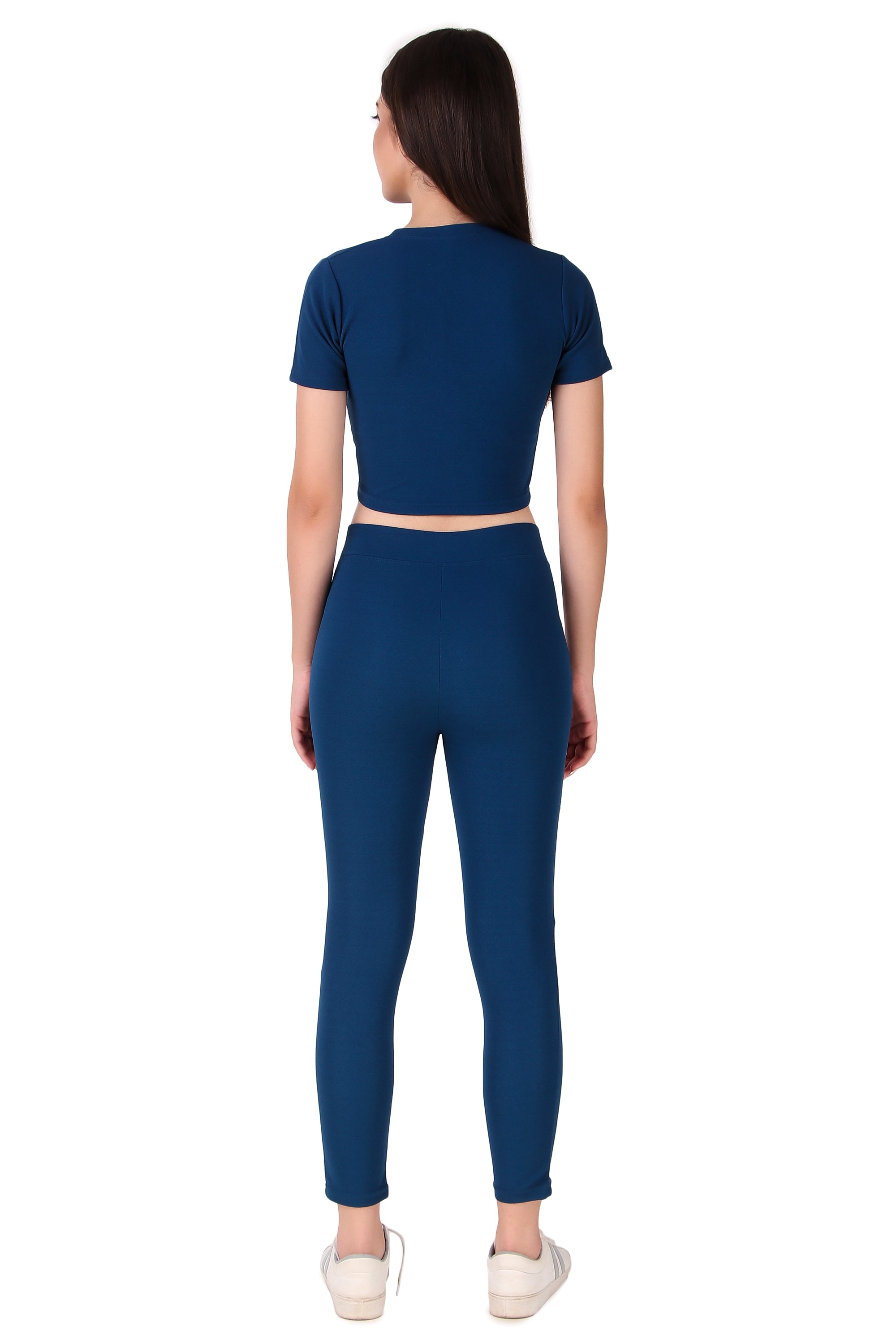 Zicada Women's Atheletic Gym Running Sports Track Suit | Co-ord set | Running Suit for Girls & Women