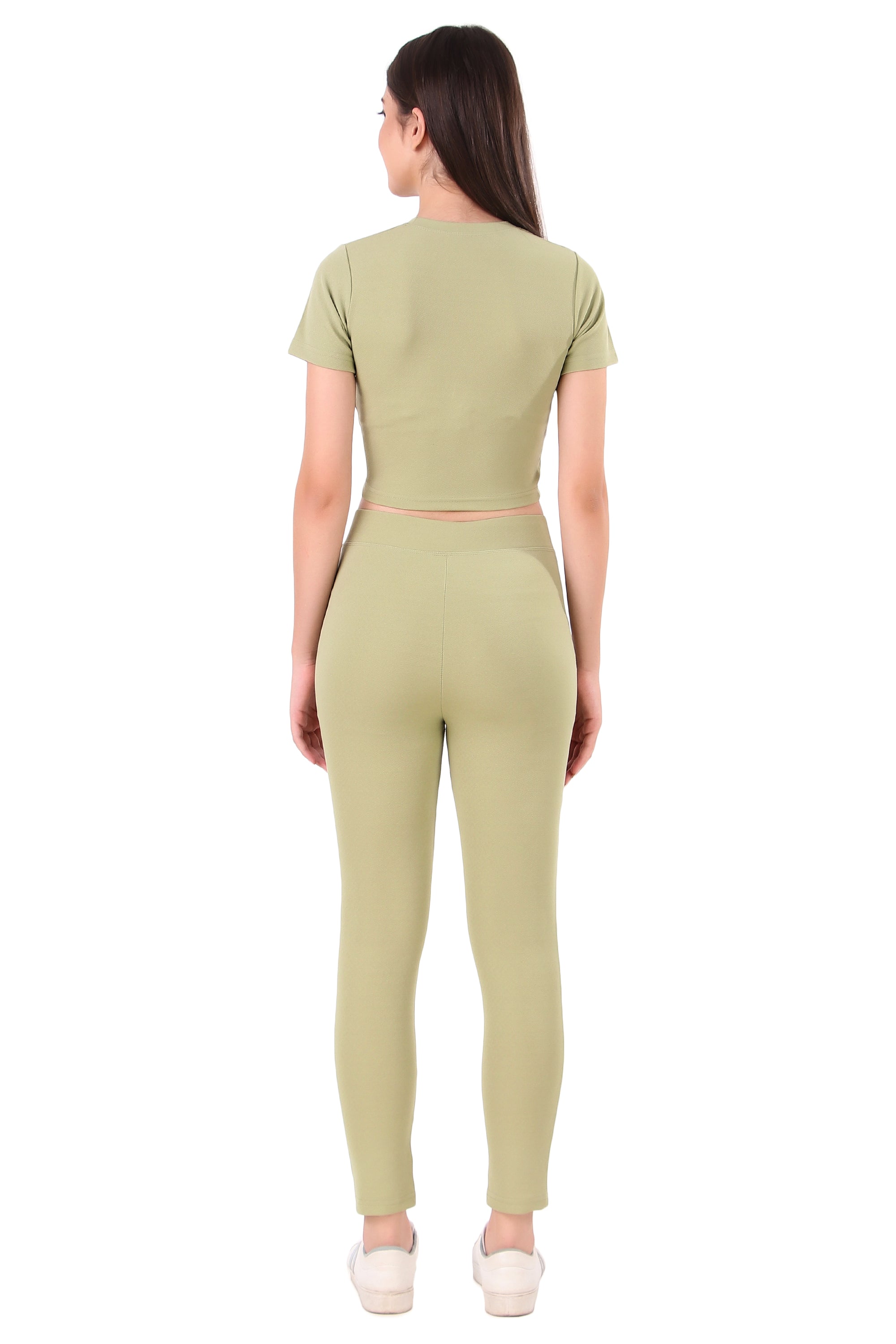 Zicada Women's Atheletic Gym Running Sports Track Suit | Co-ord set | Running Suit for Girls & Women
