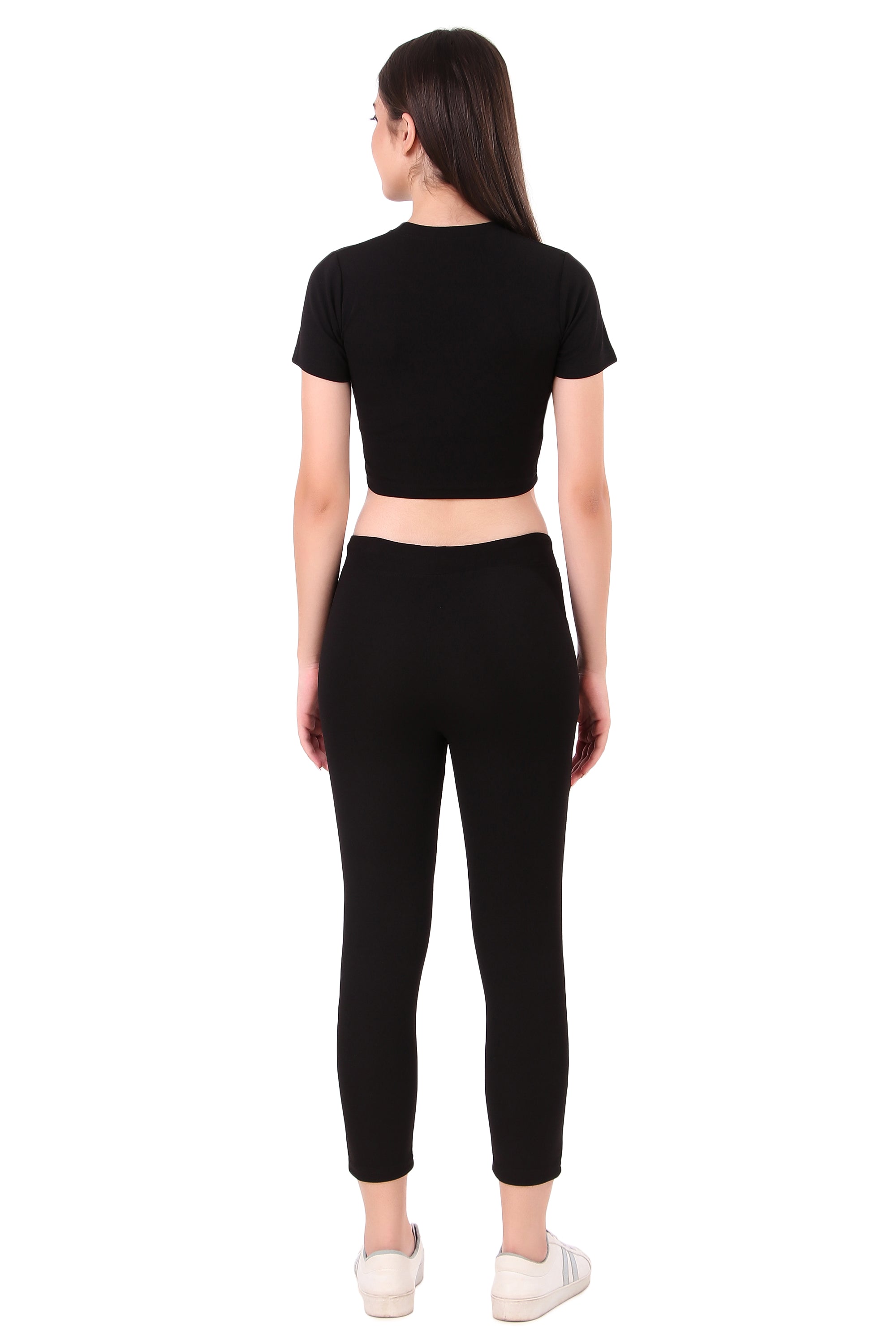 Zicada Women's Atheletic Gym Running Sports Track Suit | Co-ord set | Running Suit for Girls & Women