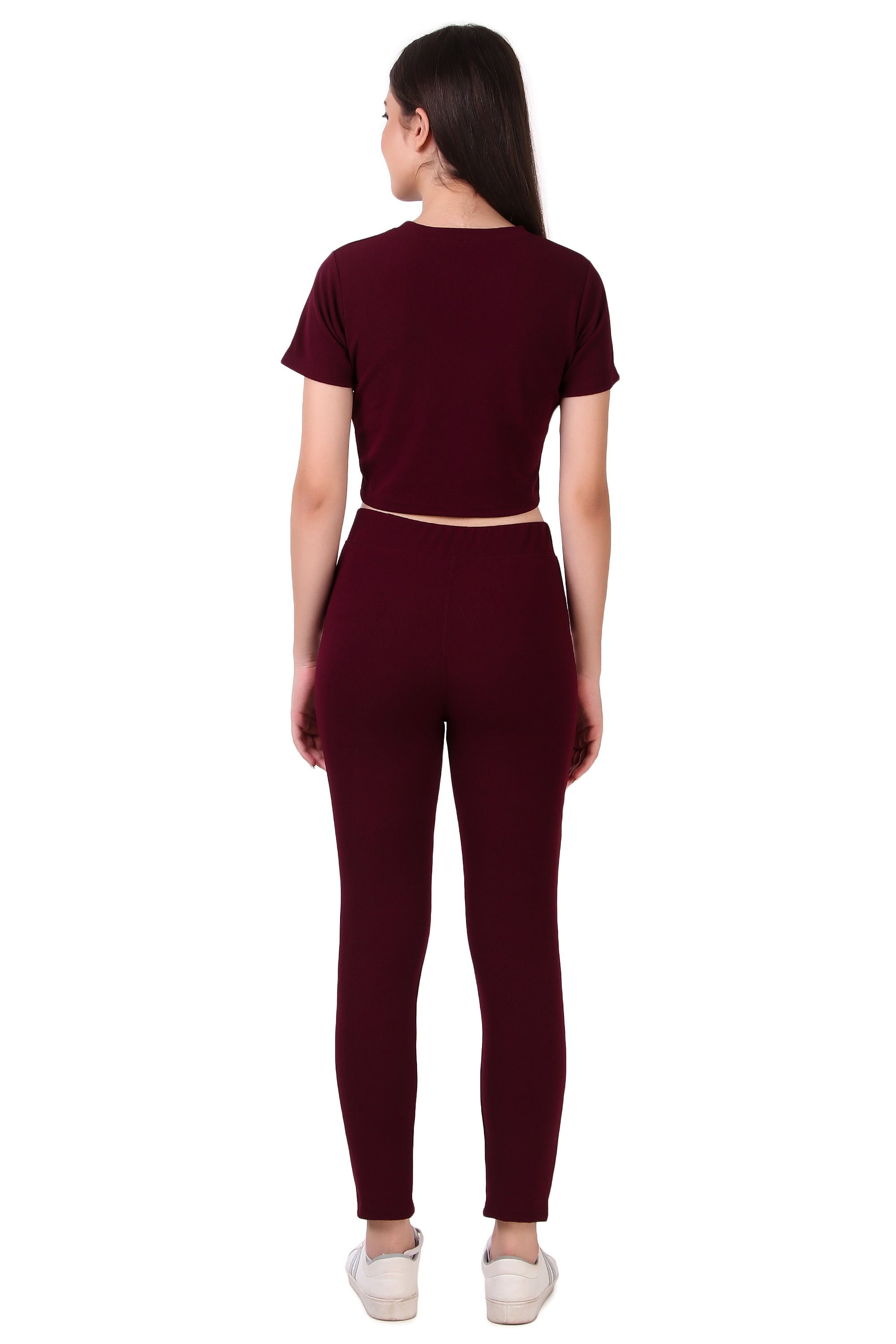 Zicada Women's Atheletic Gym Running Sports Track Suit | Co-ord set | Running Suit for Girls & Women