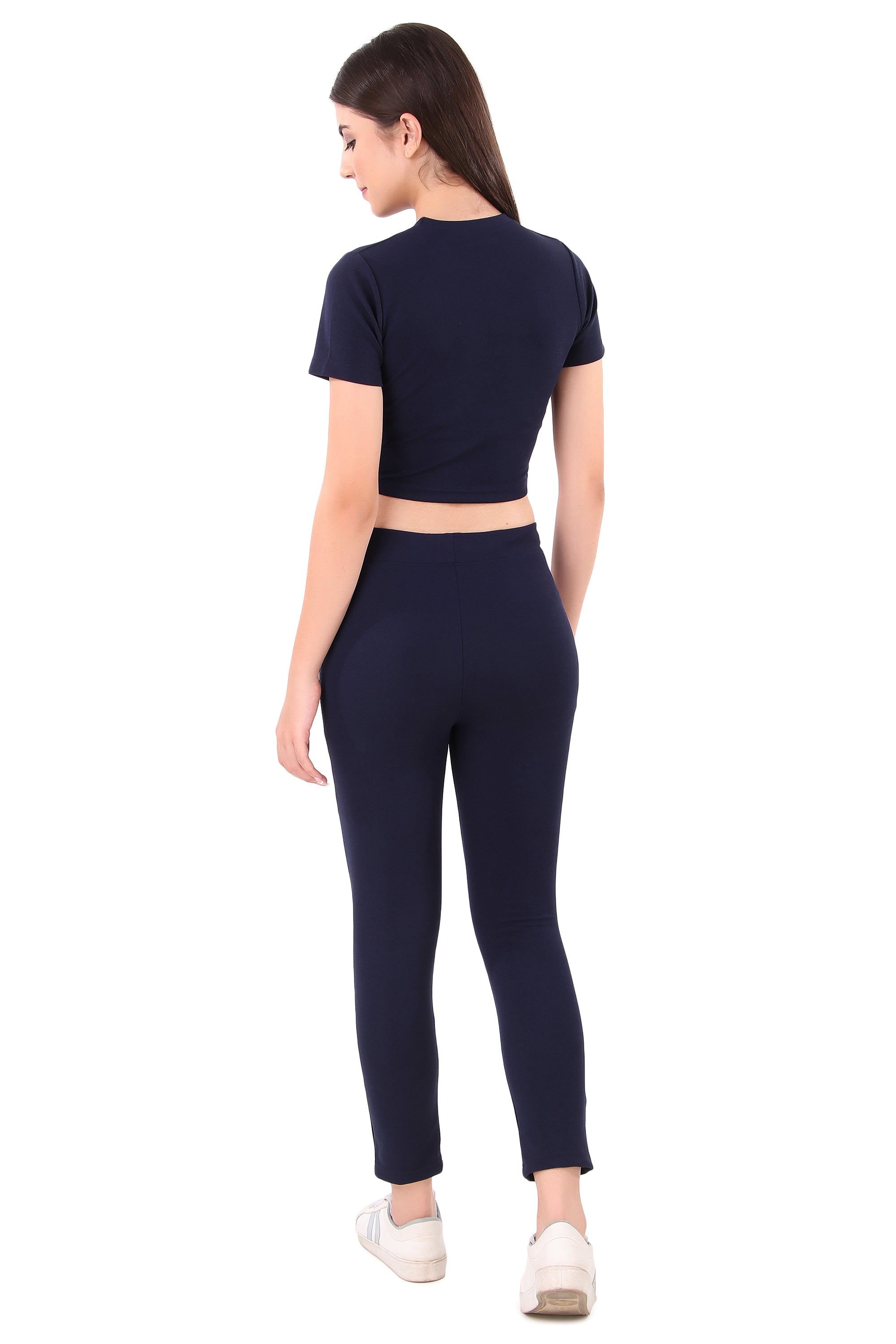 Zicada Women's Atheletic Gym Running Sports Track Suit | Co-ord set | Running Suit for Girls & Women