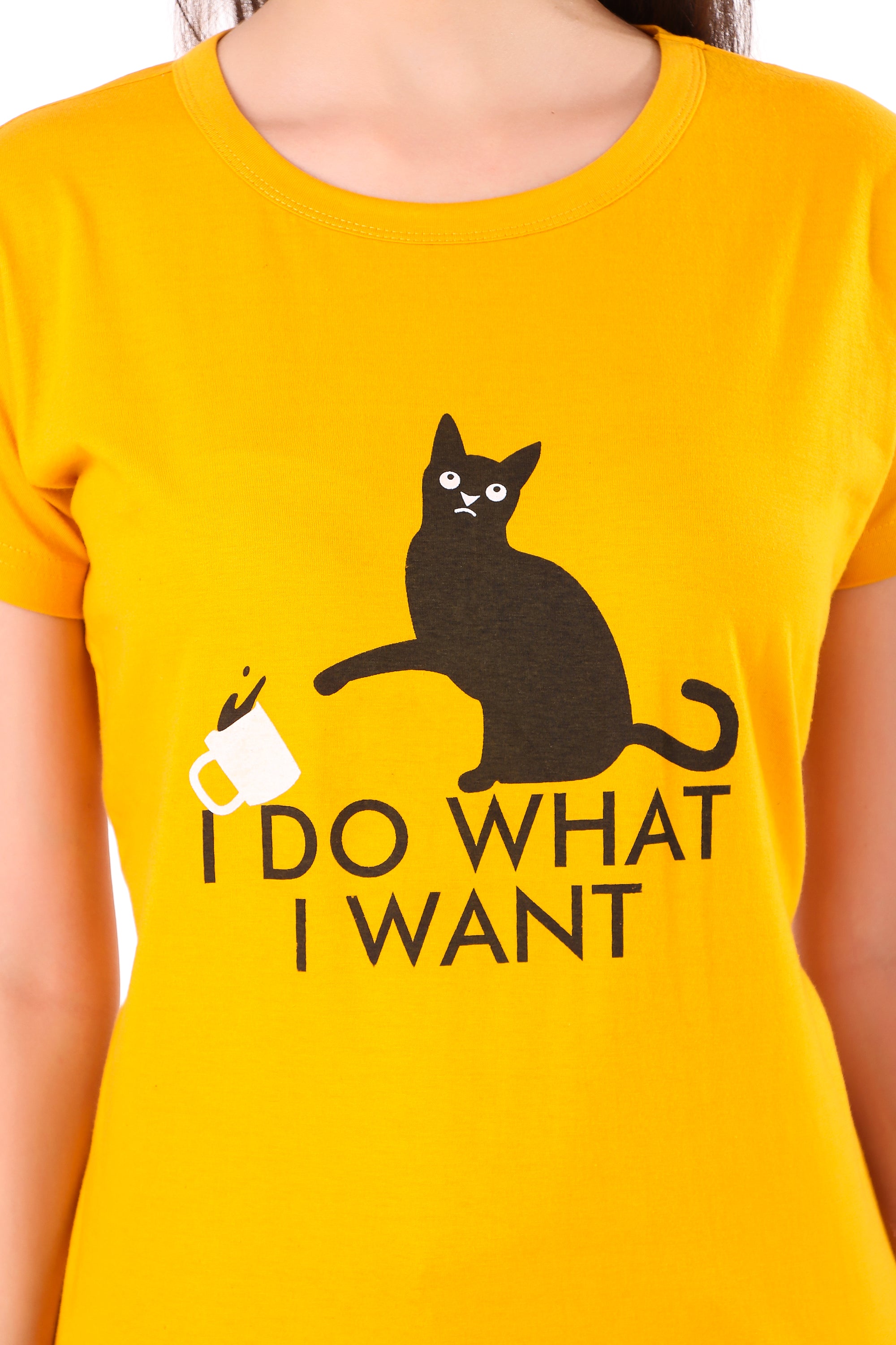 Women's Cotton Printed T-shirt | Casual Half Sleeve T-Shirt | Active Wear for Women & Girls