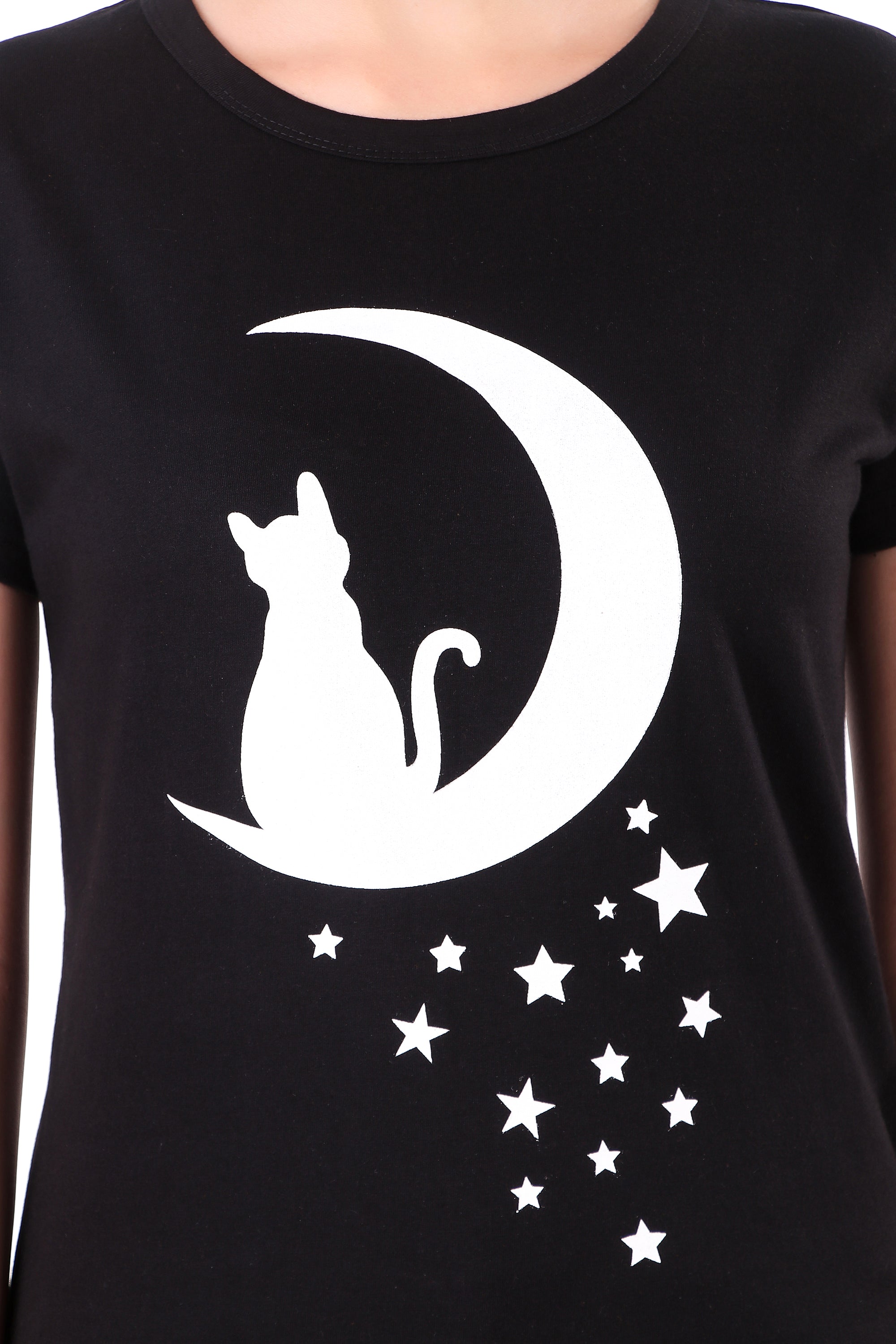 Women's Cotton Printed T-shirt | Casual Half Sleeve T-Shirt | Active Wear for Women & Girls