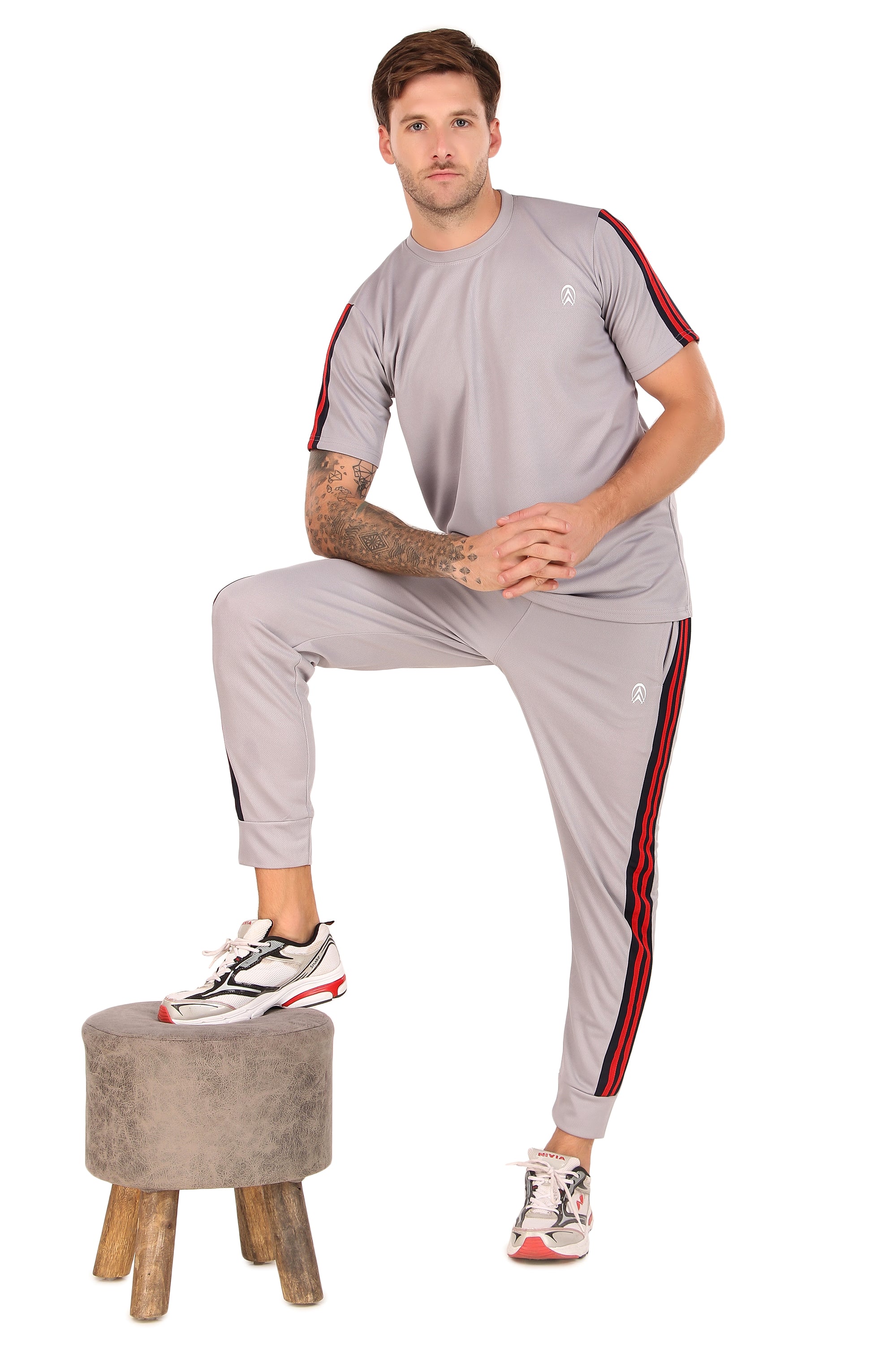 Zicada Men's Atheletic Gym Running Sports Wear, Tracksuit | Regular Casual Fit for Boys & Mens