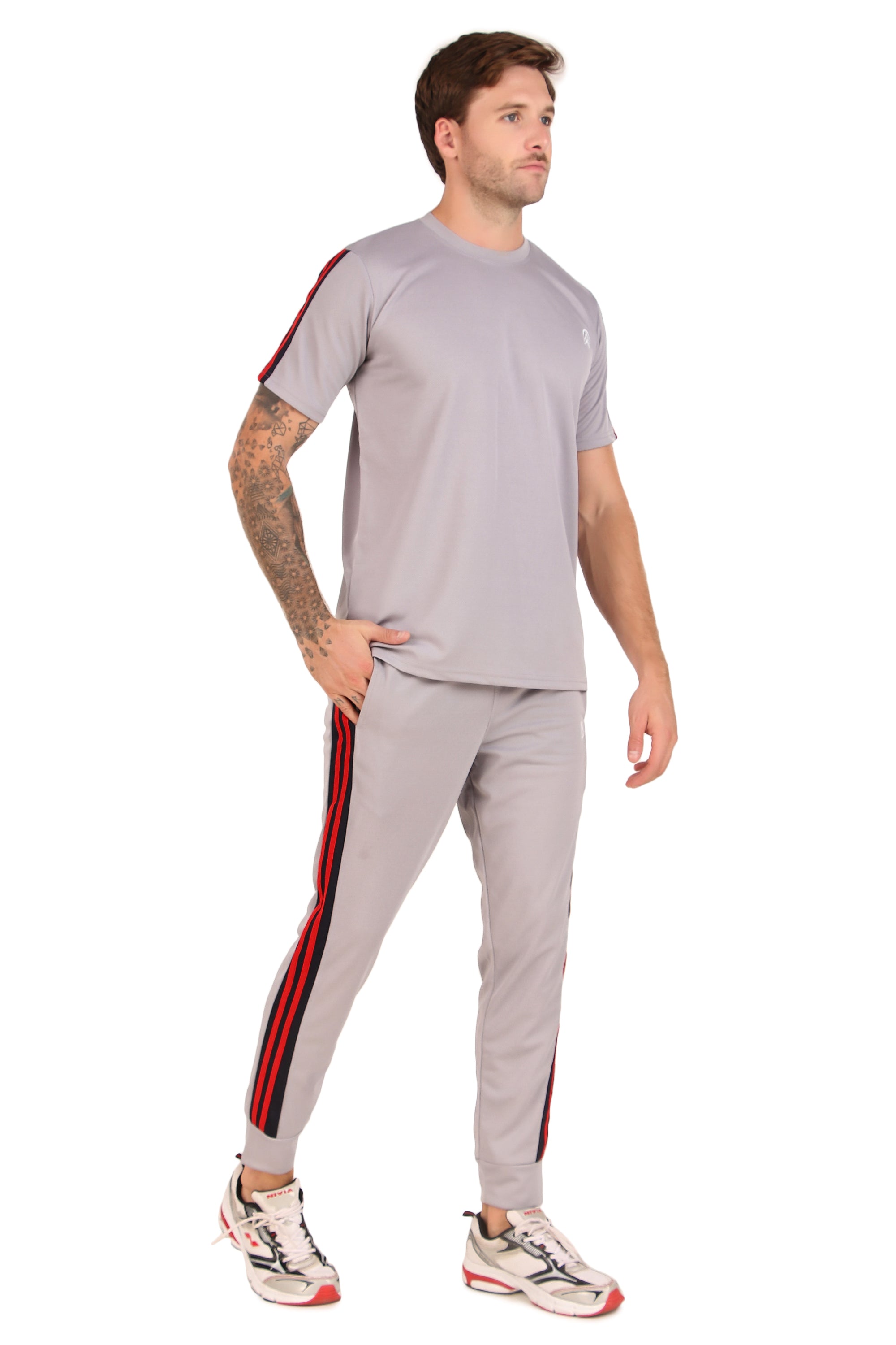 Zicada Men's Atheletic Gym Running Sports Wear, Tracksuit | Regular Casual Fit for Boys & Mens