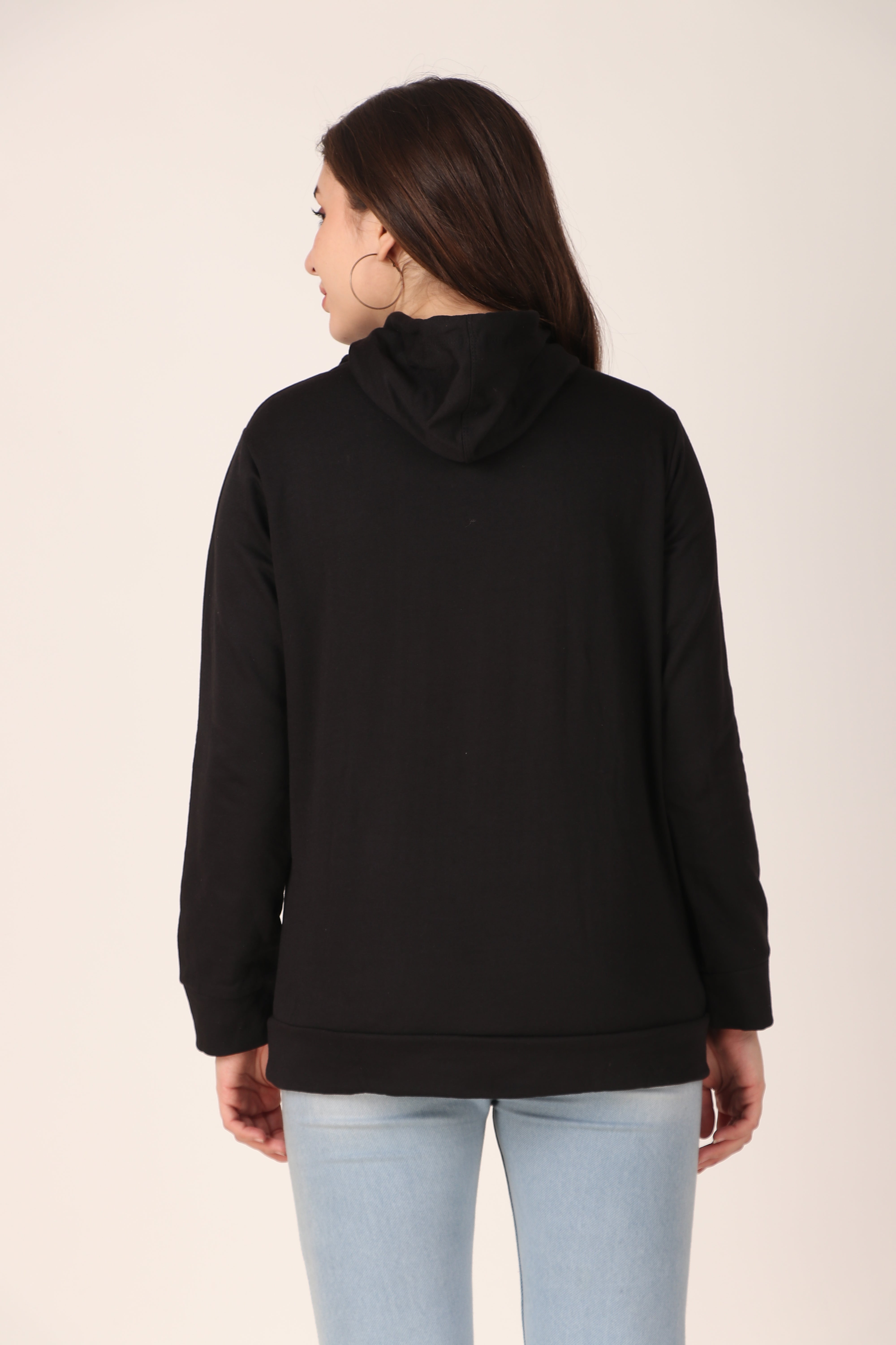 Women's Printed Hoodie Graphic Pullover Hoodie with Hood, Long Sleeve