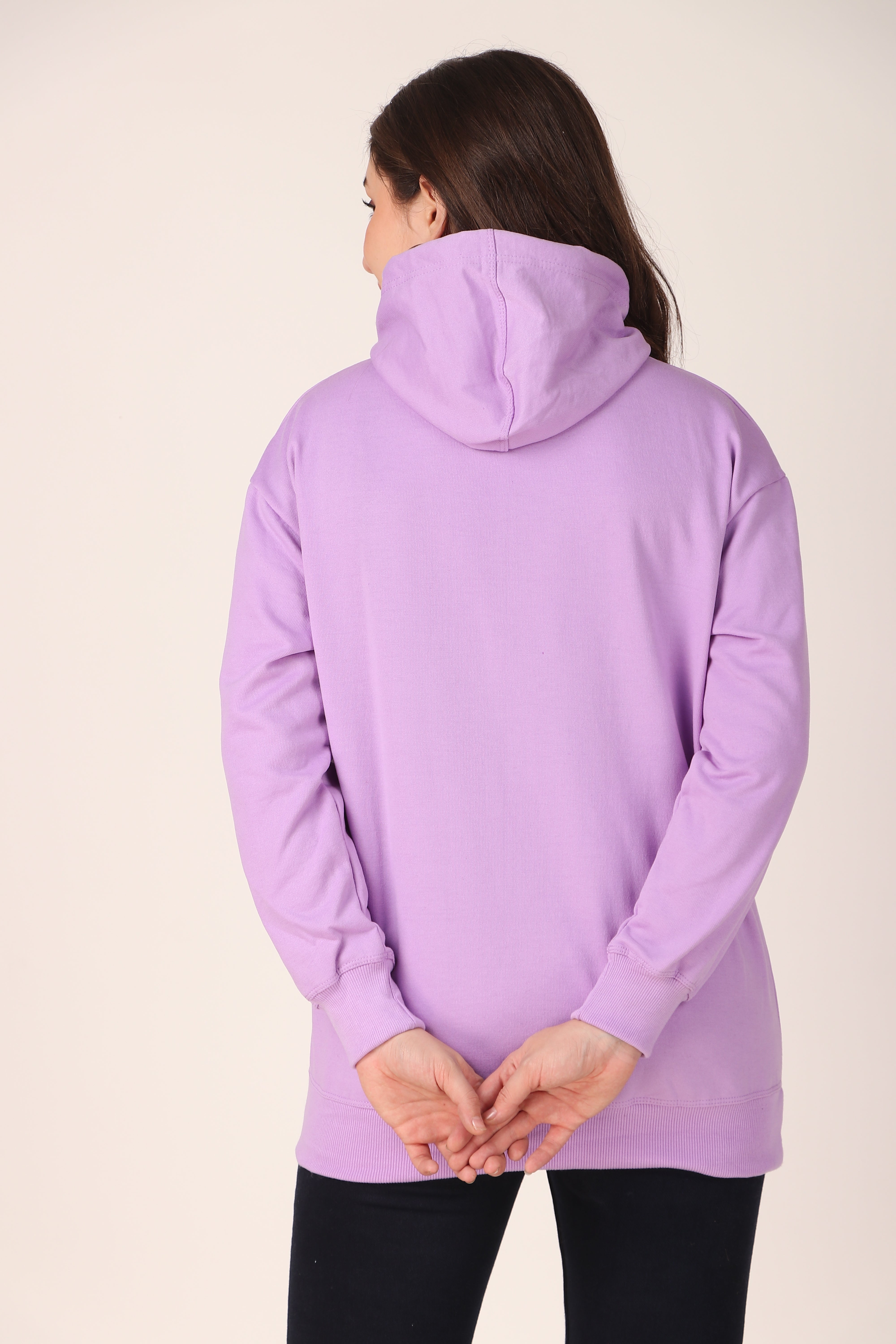 Women's Hoodie Pullover Cotton Blend Hoodie with Hood and Pocket, Casual