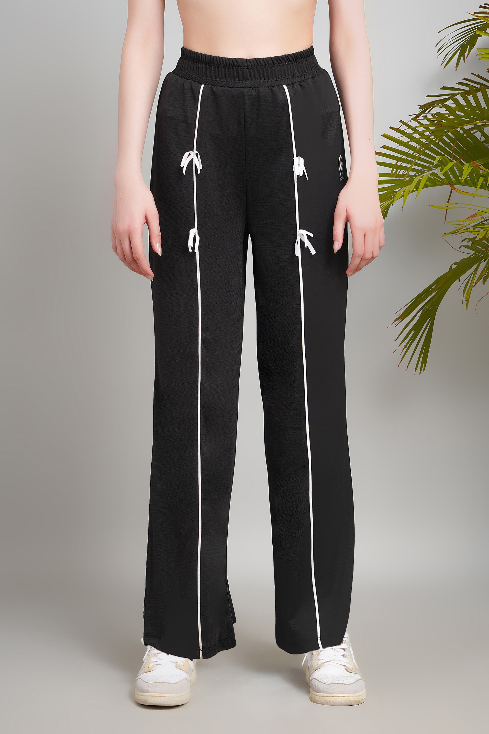 Women's Wide Leg Track Pants High Waist Athletic Sweatpants