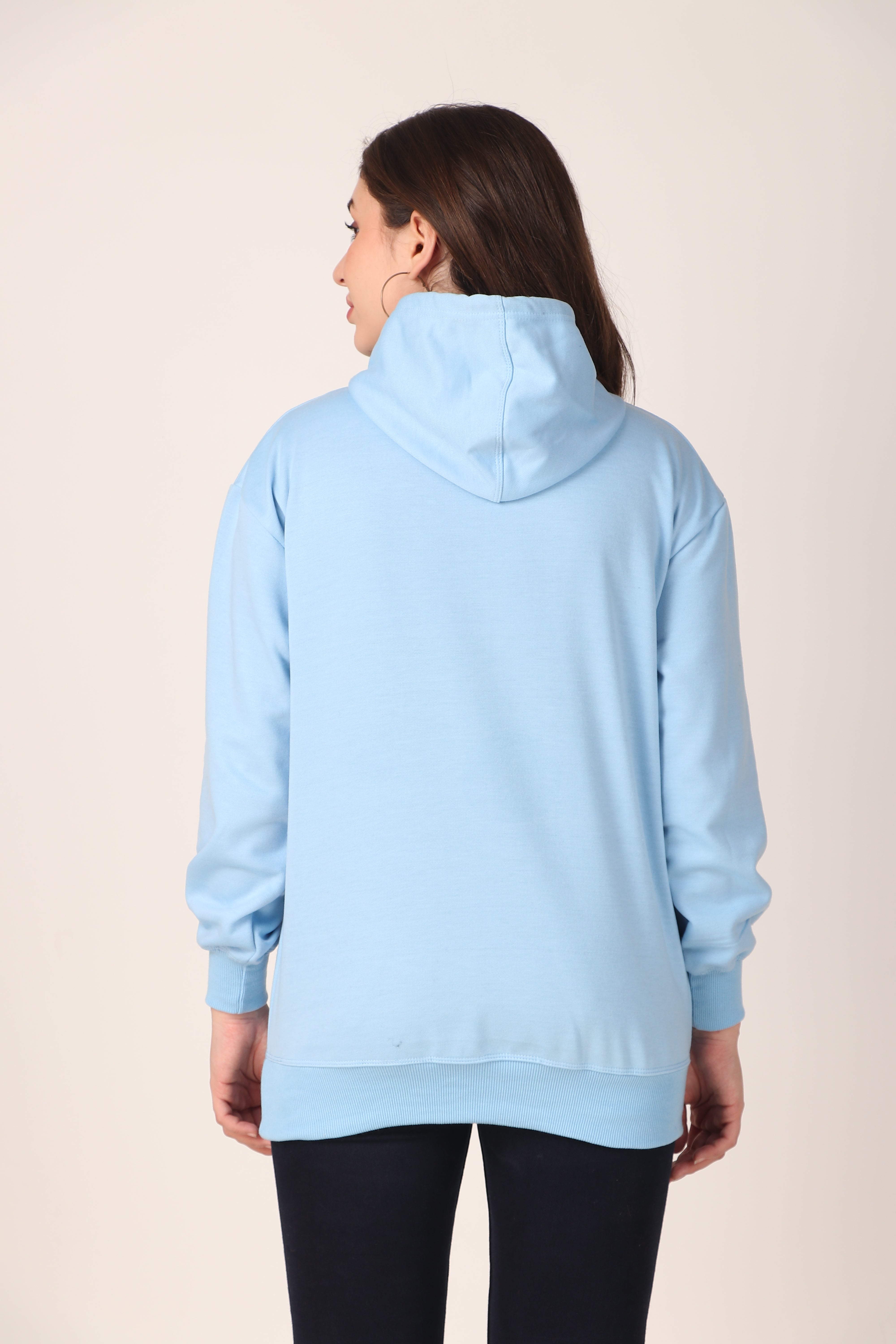 Women's Hoodie Pullover Cotton Blend Hoodie with Hood and Pocket, Casual