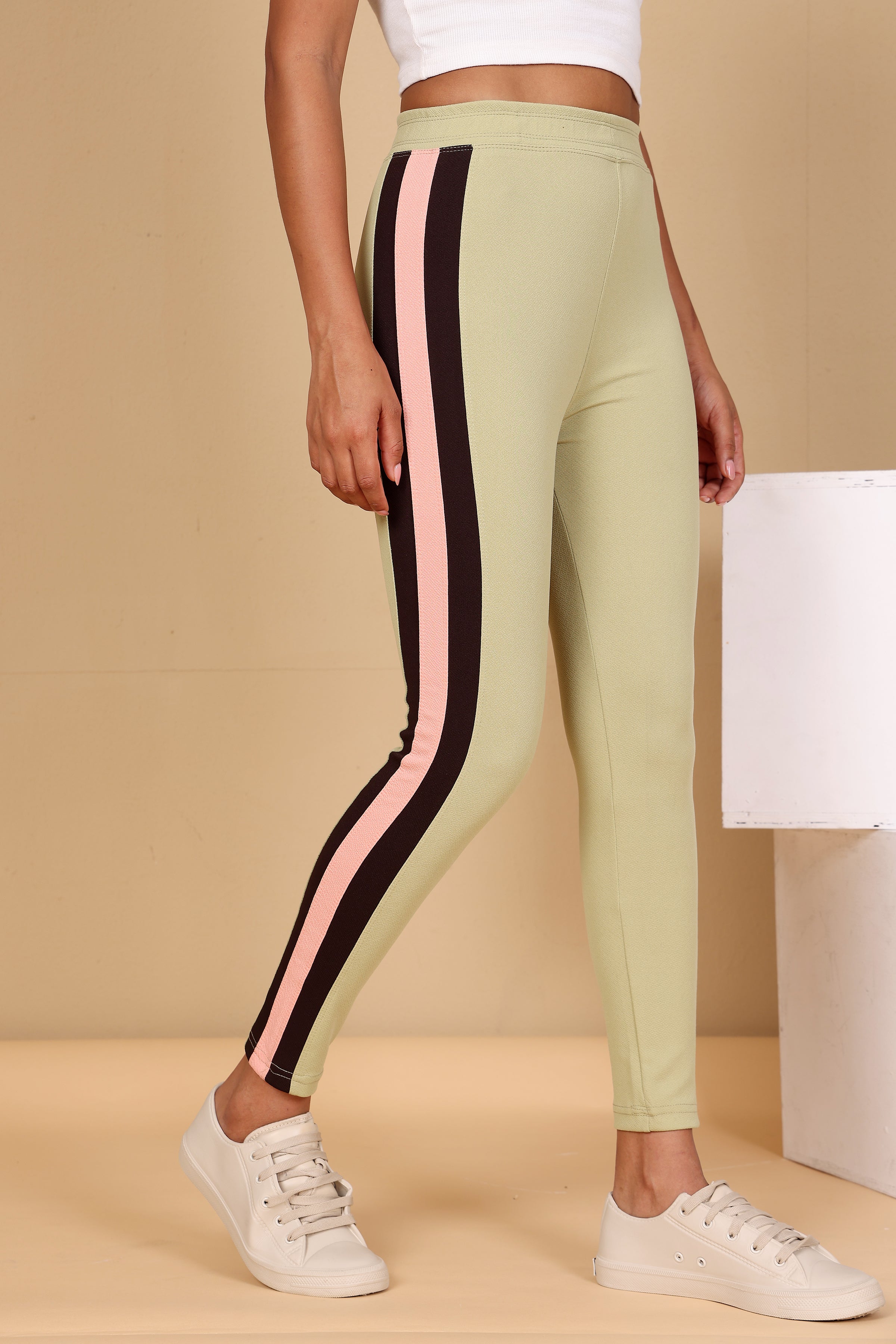 Women's Skinny Fit Jeggings – Stretchable Yoga & Gym Fitness Pants | Slim Fit Activewear Leggings