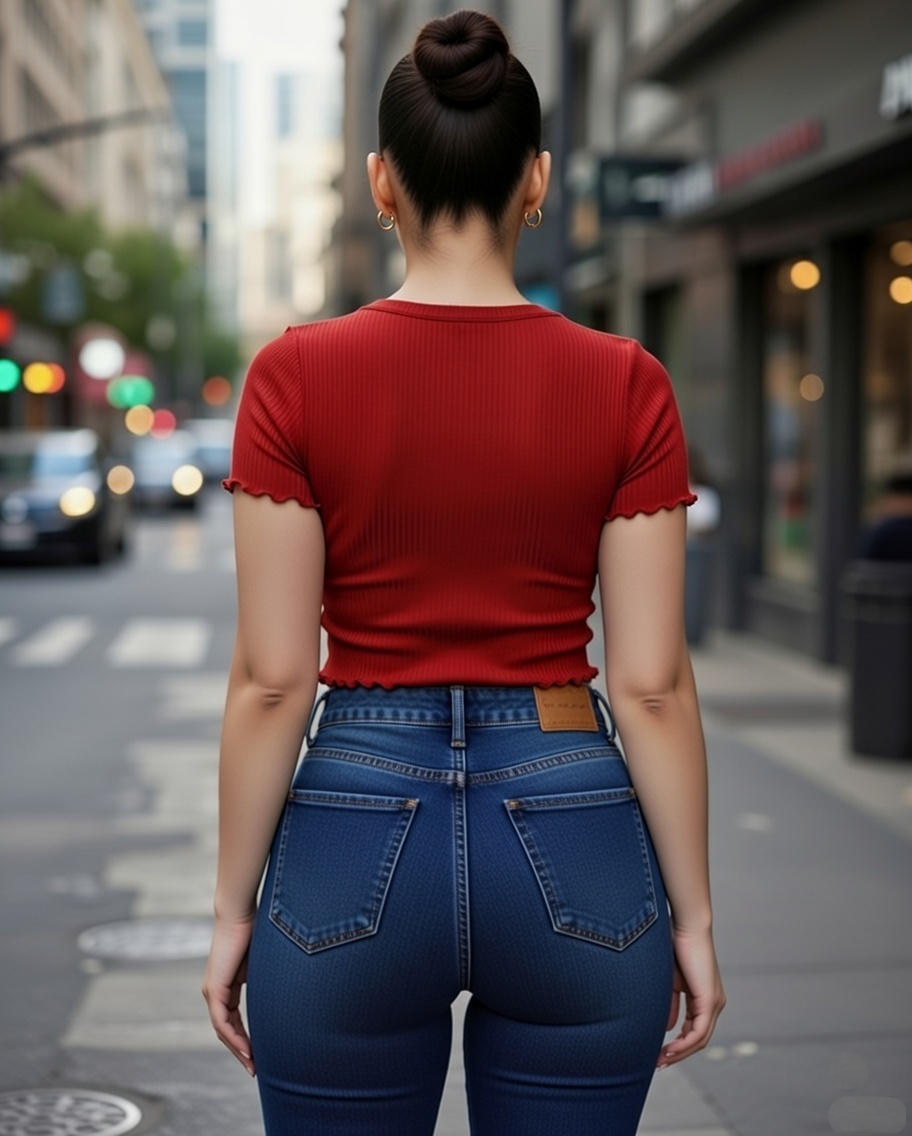 Women's Cotton Blend V-Neck Crop Top – Short Sleeve, Casual Slim Fit, Summer Stylish T-Shirt for Girls & Women