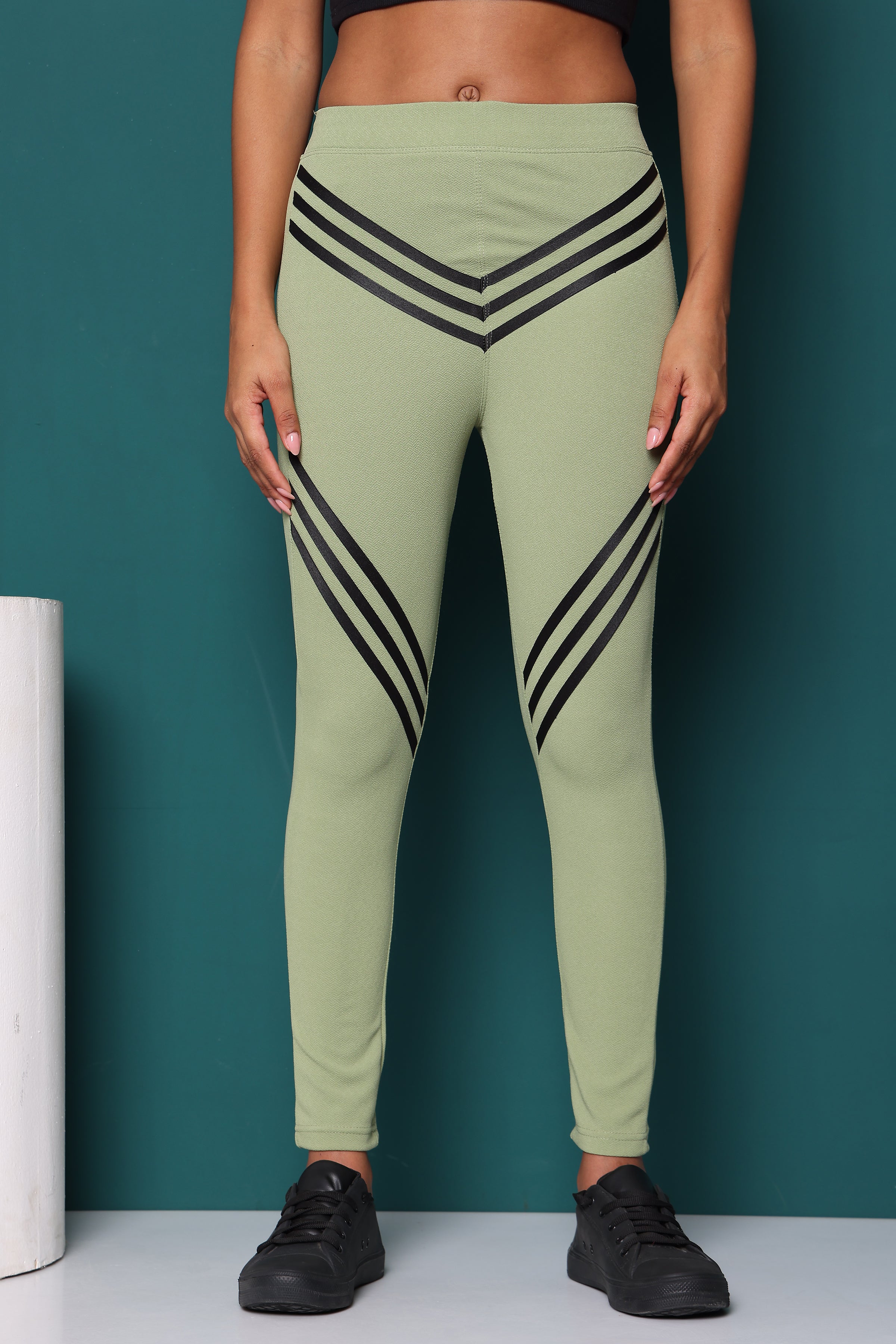 Women's Leggings Stretch Fit Yoga Pants, Workout Tights, Activewear Trousers, Sportswear Bottoms